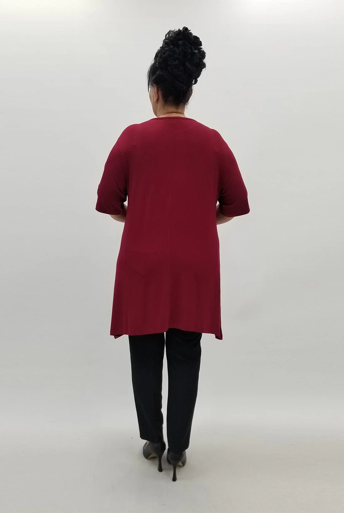 Miraggio Büyük Beden Tunik 99923 BORDO