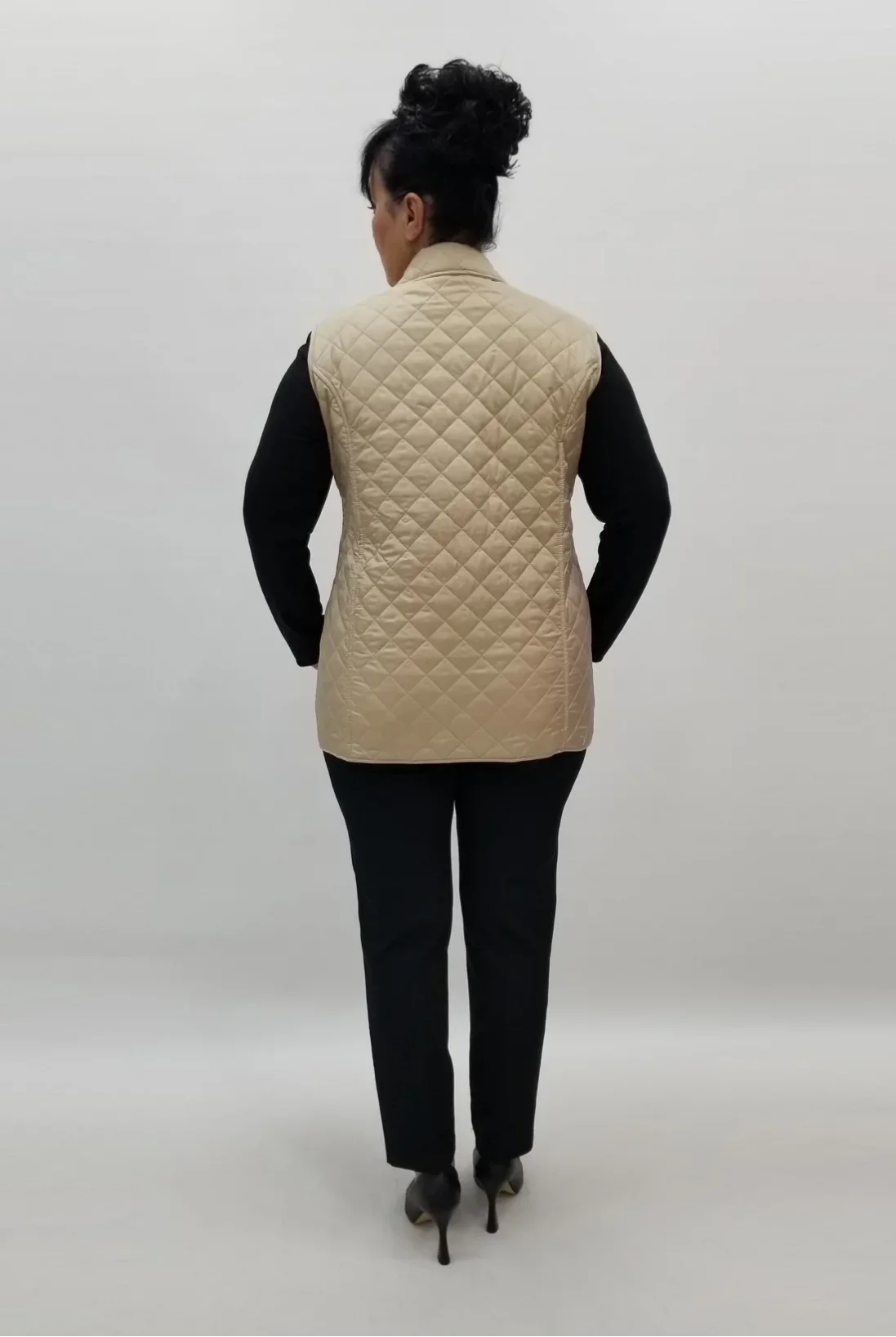 Miraggio Büyük Beden Yelek 4030 BEJ