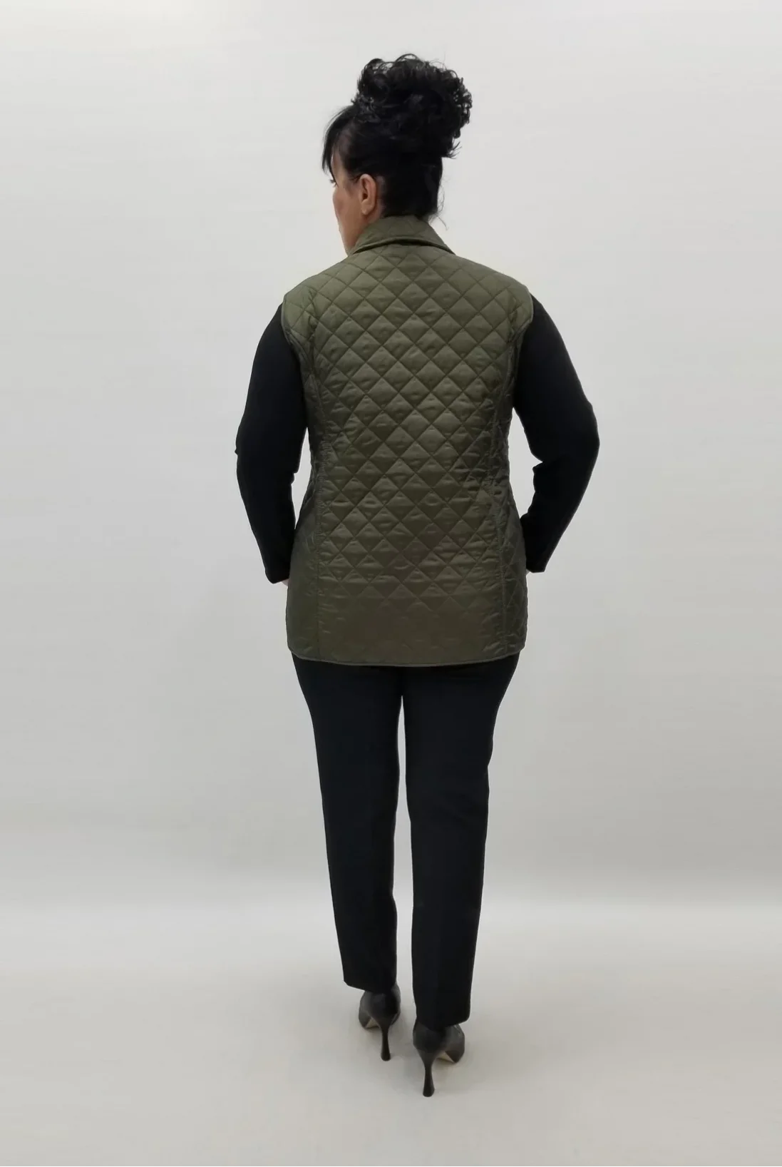 Miraggio Büyük Beden Yelek 4030 HAKİ