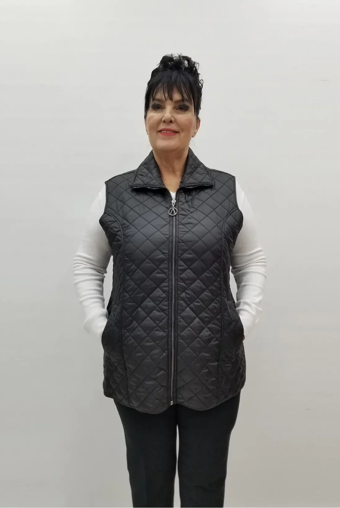 Miraggio Büyük Beden Yelek 4030 SİYAH