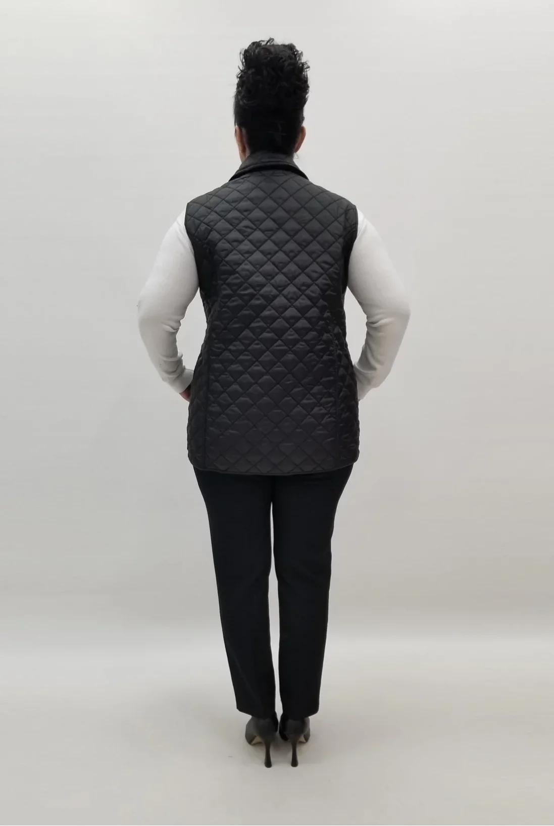 Miraggio Büyük Beden Yelek 4030 SİYAH