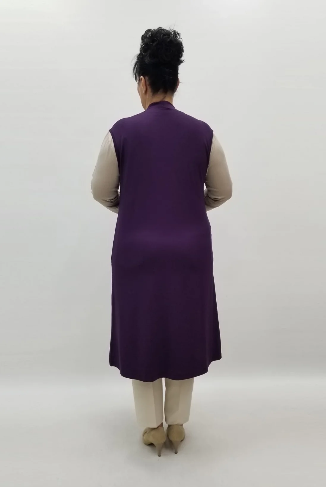 Miraggio Büyük Beden Yelek 99120 MOR