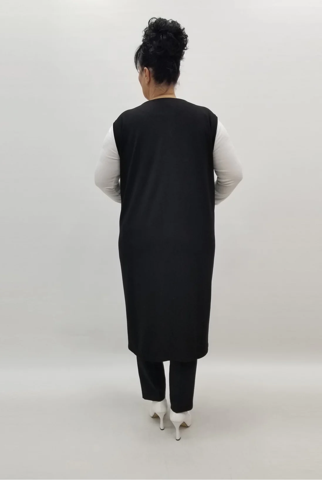 Miraggio Büyük Beden Yelek 99122 SİYAH