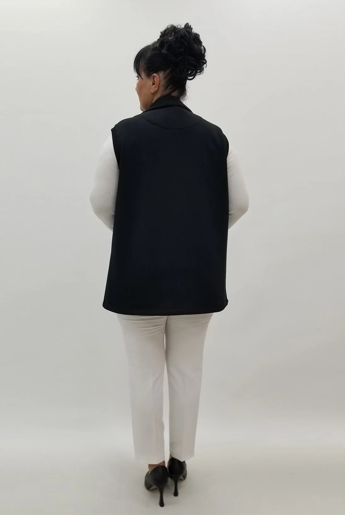 Miraggio Büyük Beden Yelek 99999 SİYAH