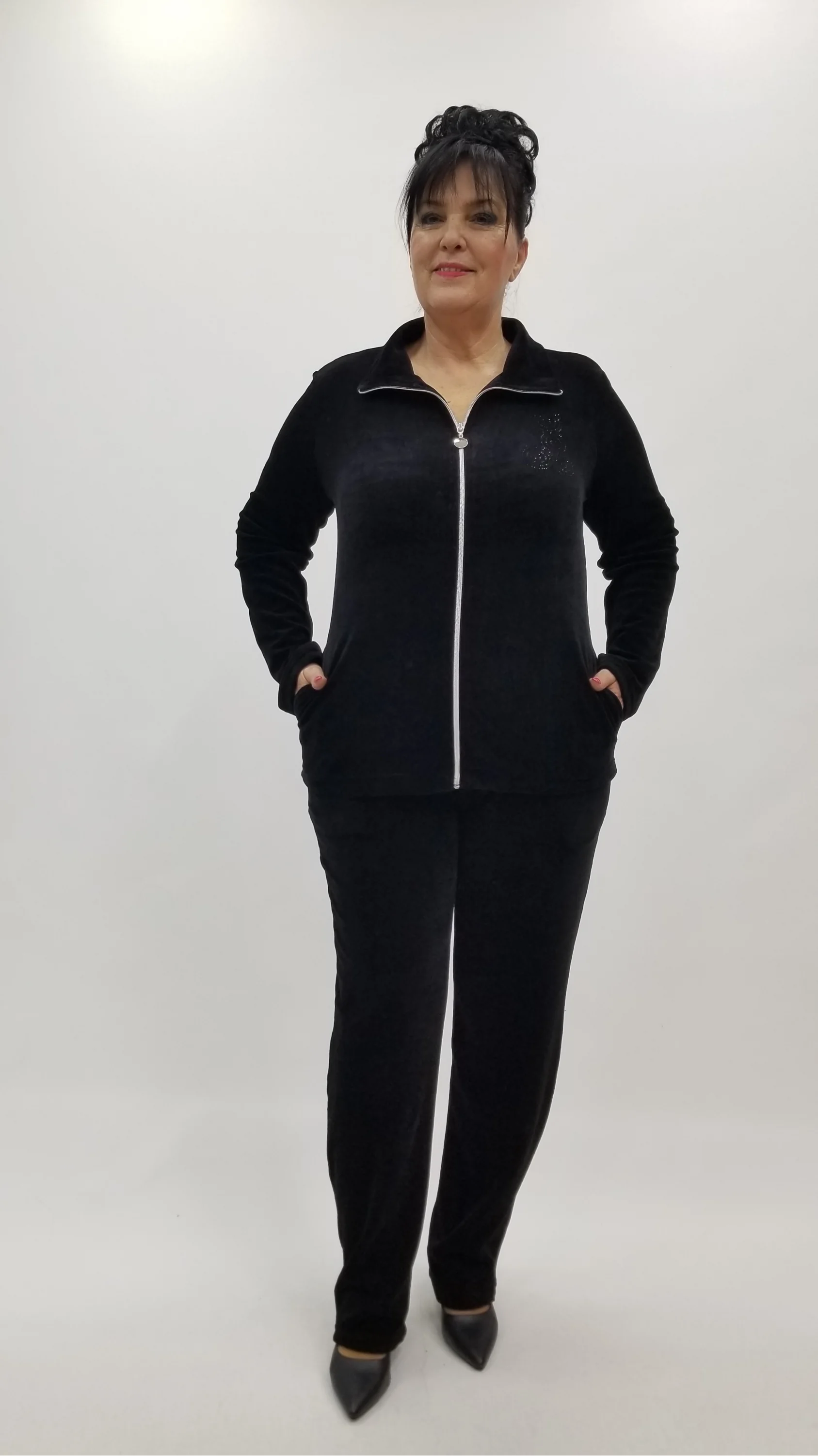 Miraggio Büyük Beden Takım 4385 SİYAH