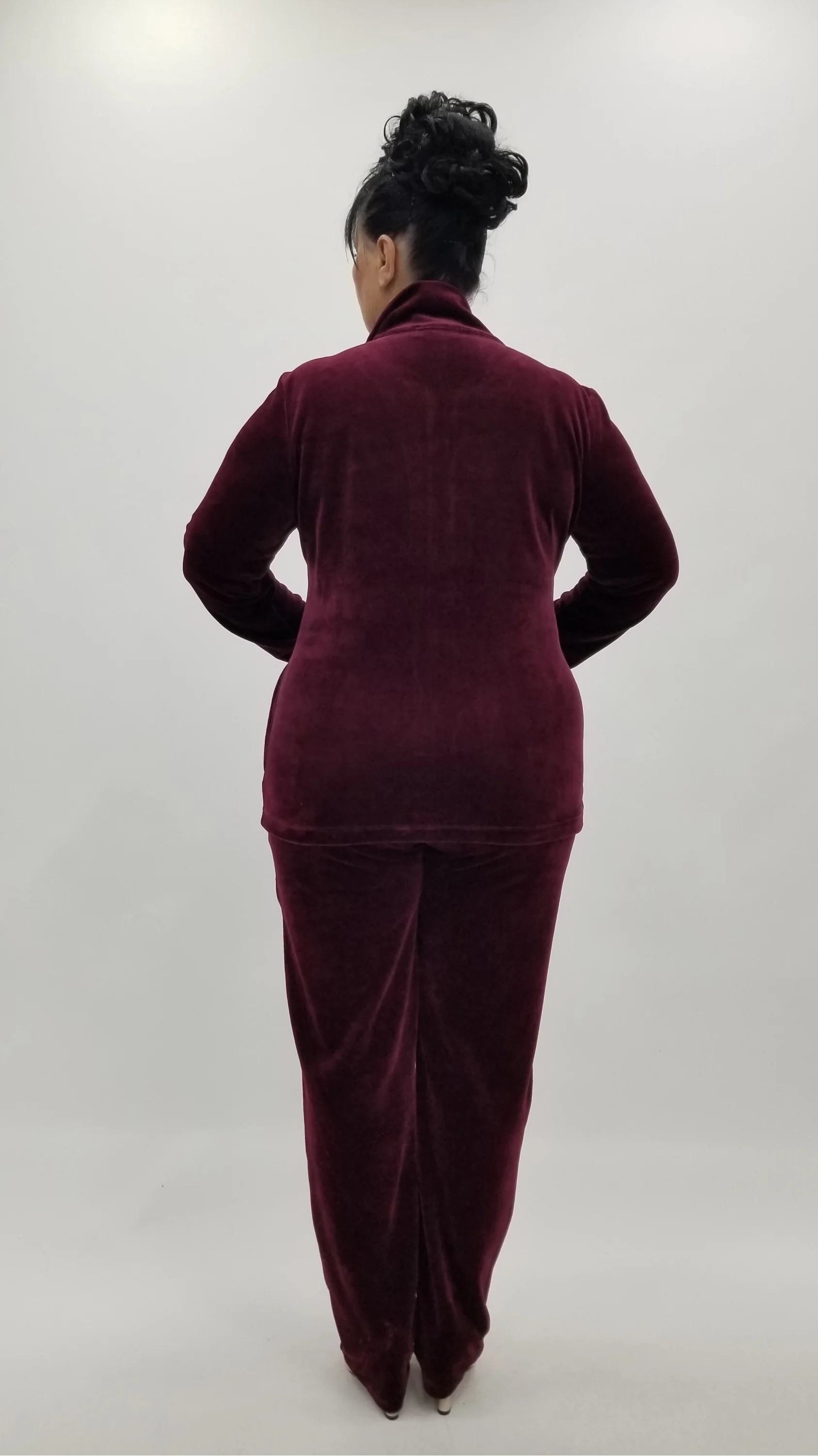 Miraggio Büyük Beden Takım 4385 BORDO