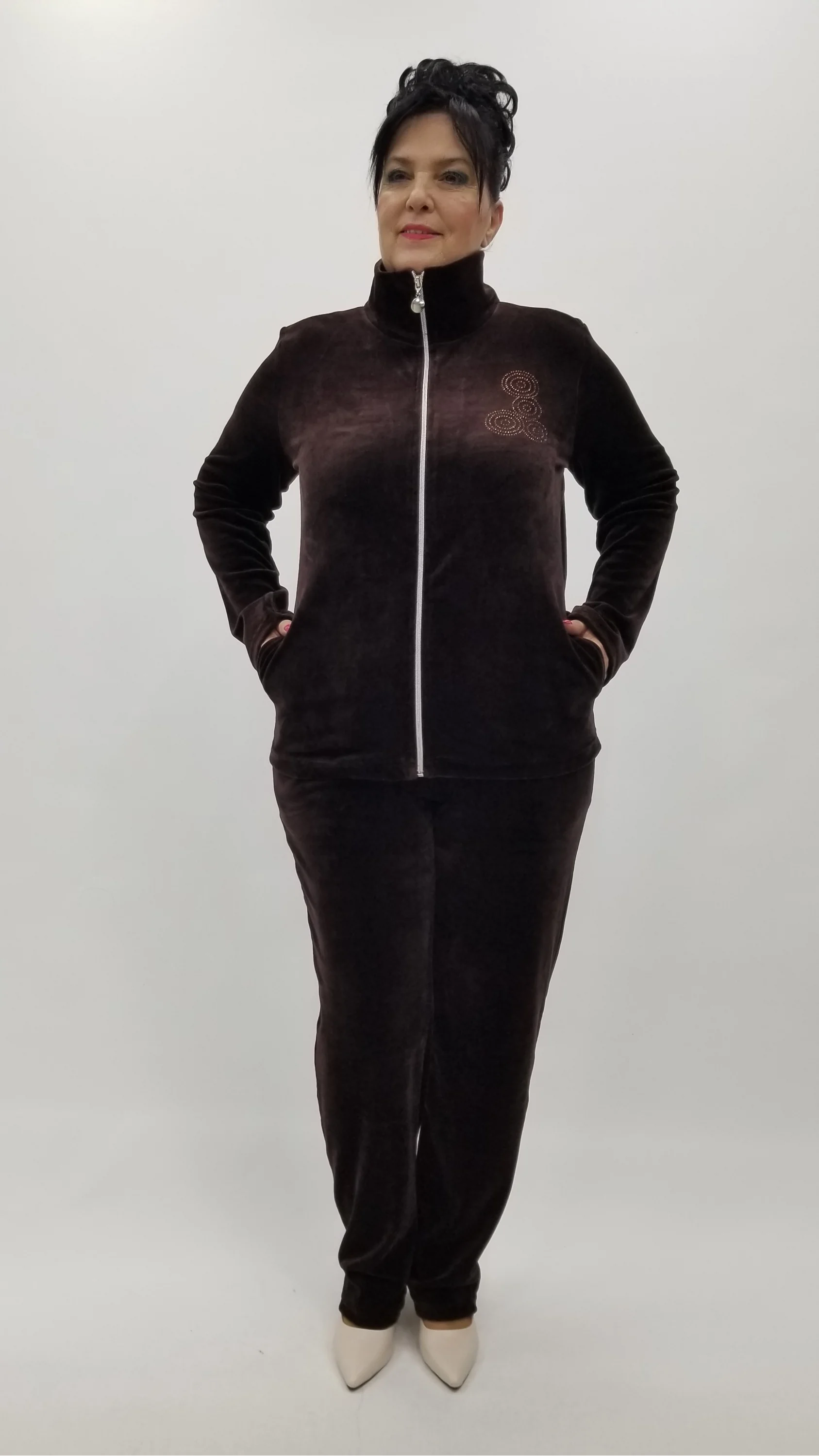 Miraggio Büyük Beden Takım 4385 KAHVE