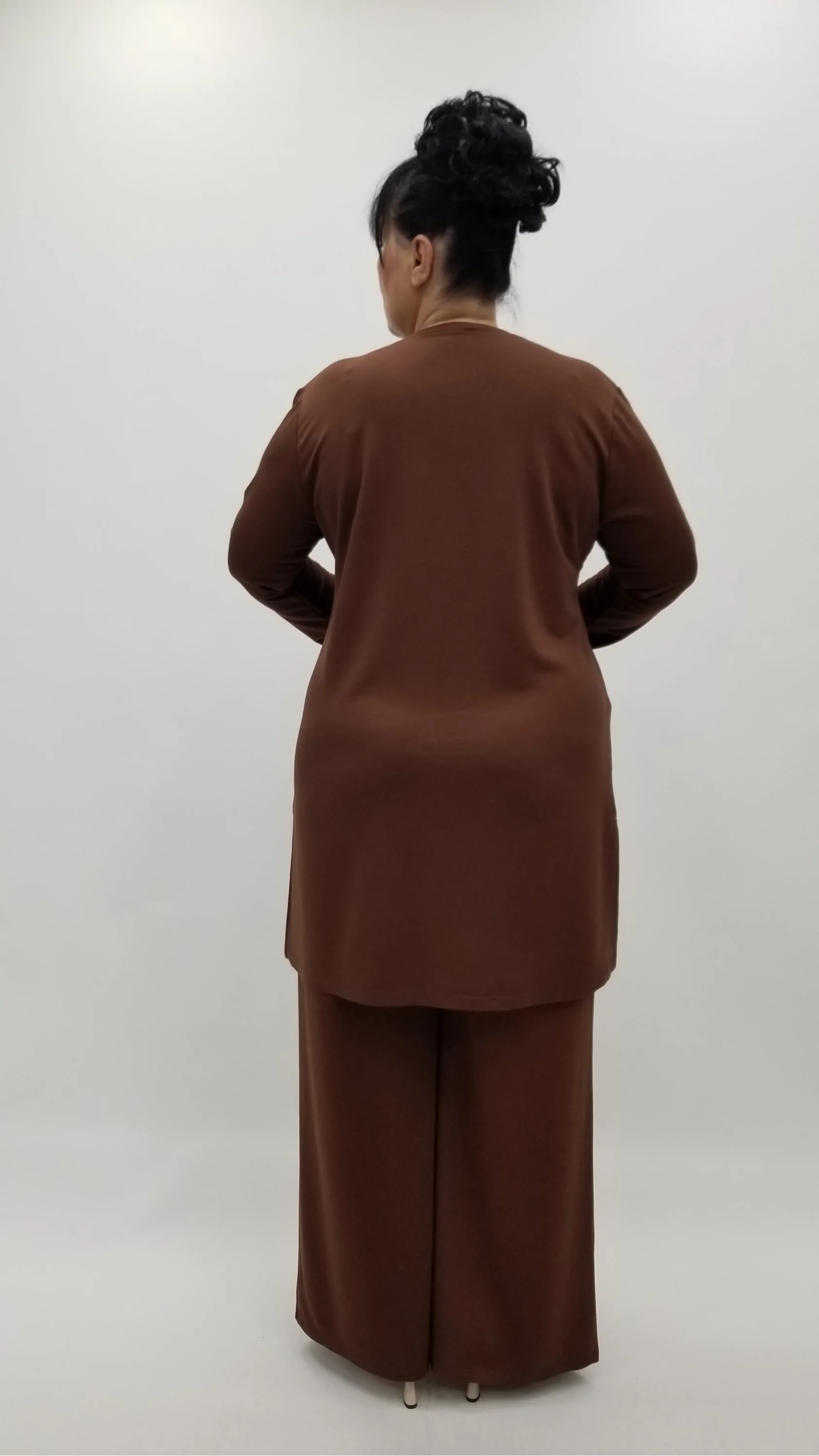 Miraggio Büyük Beden Takım 4323 KAHVE