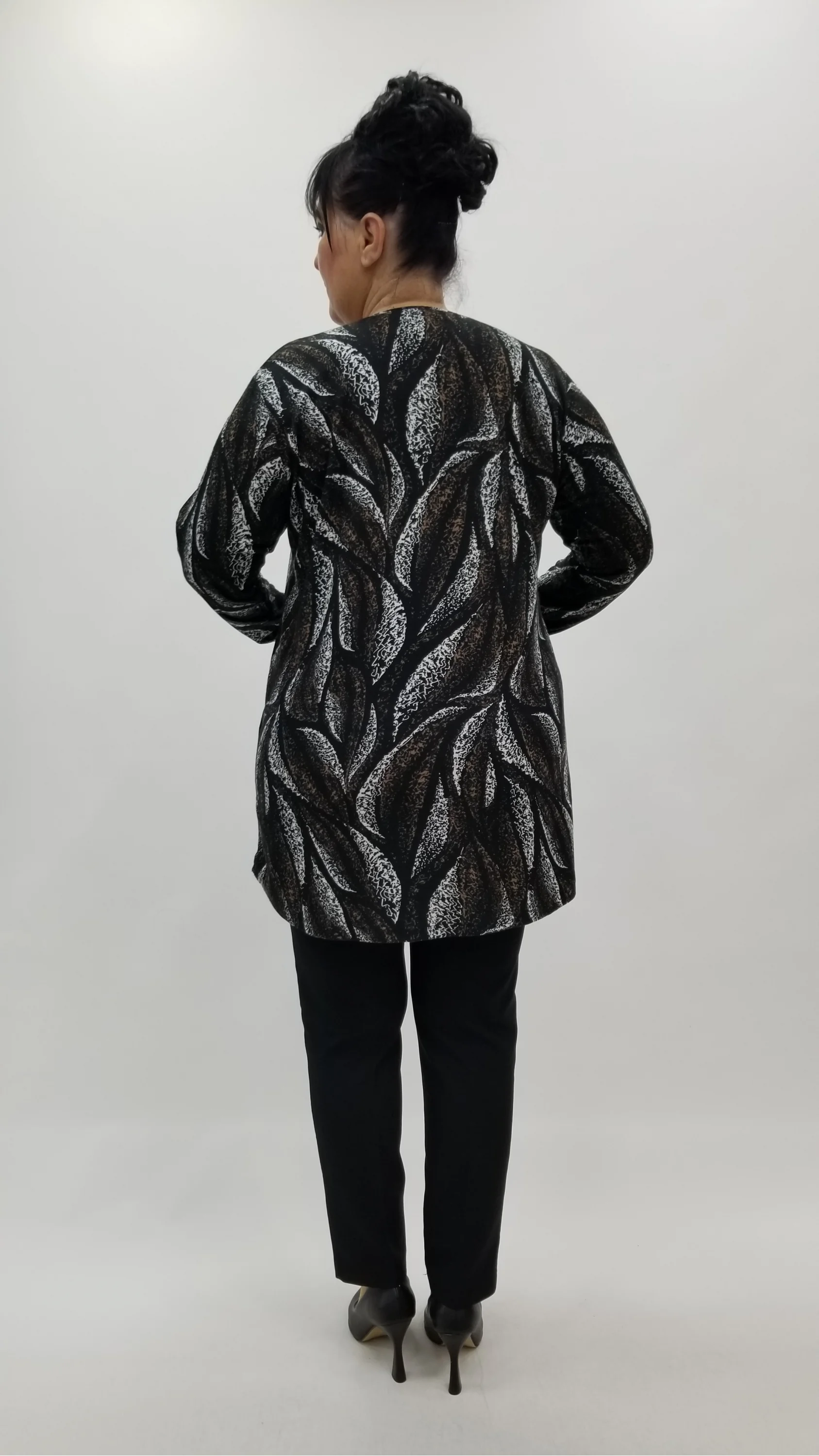 Miraggio Büyük Beden Bluz 4238 KAHVE