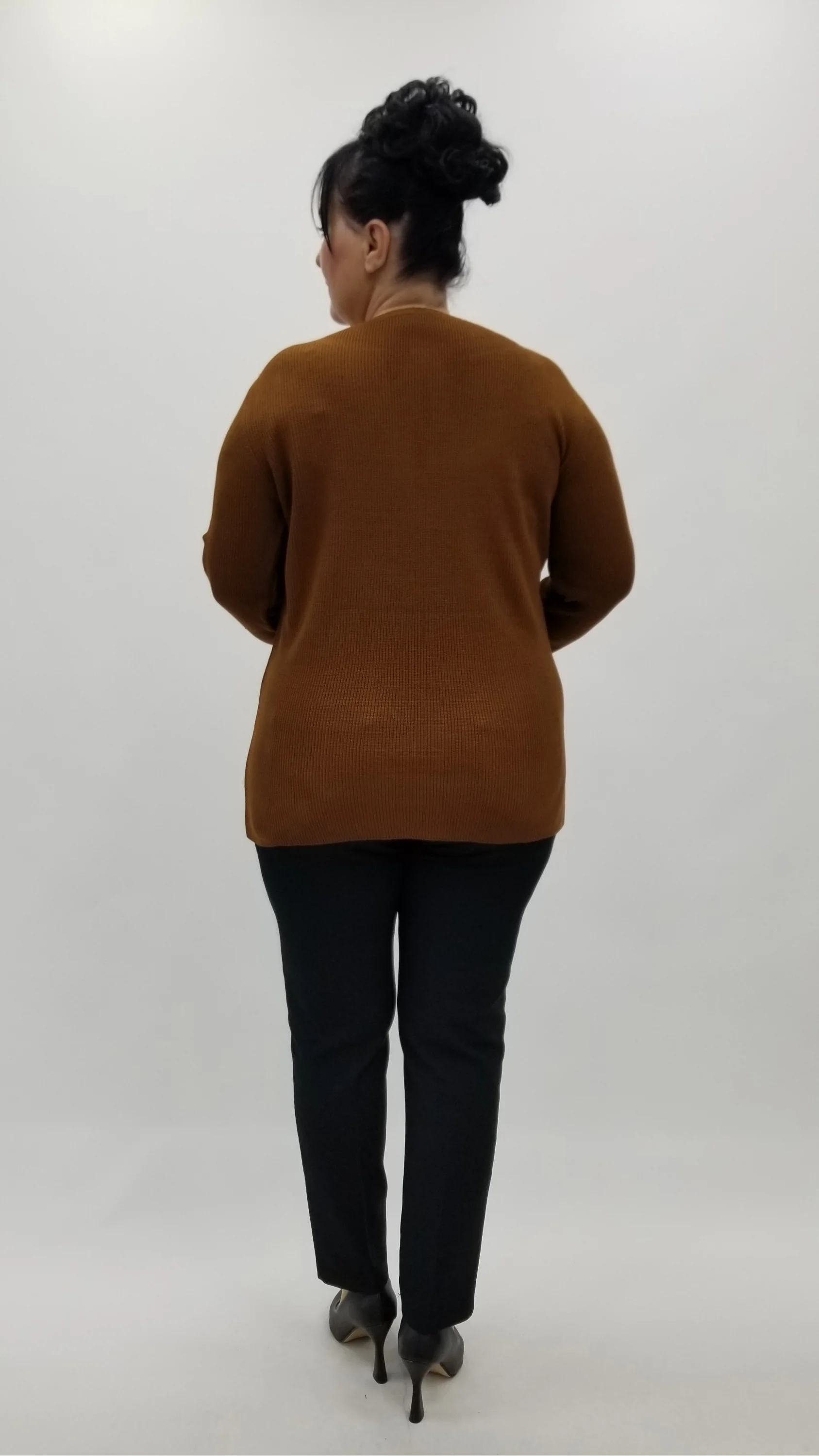 Miraggio Büyük Beden Triko 95914 KAHVE