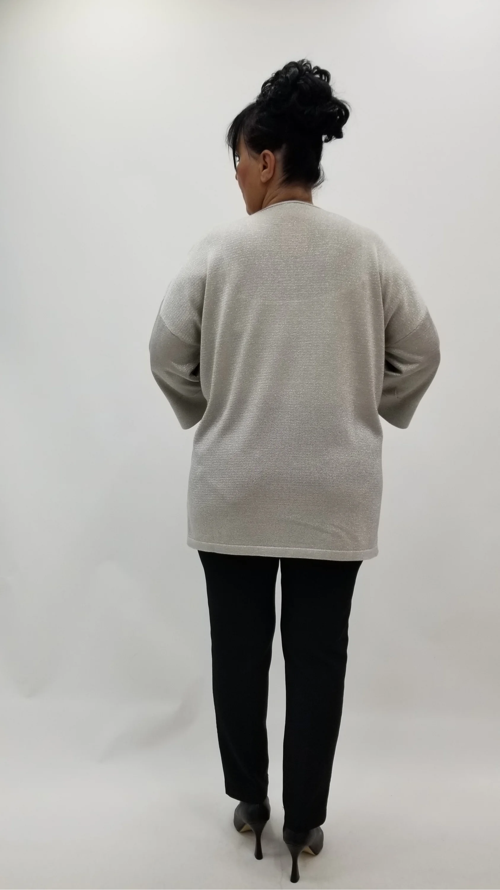 Miraggio Büyük Beden Triko 4106 KREM