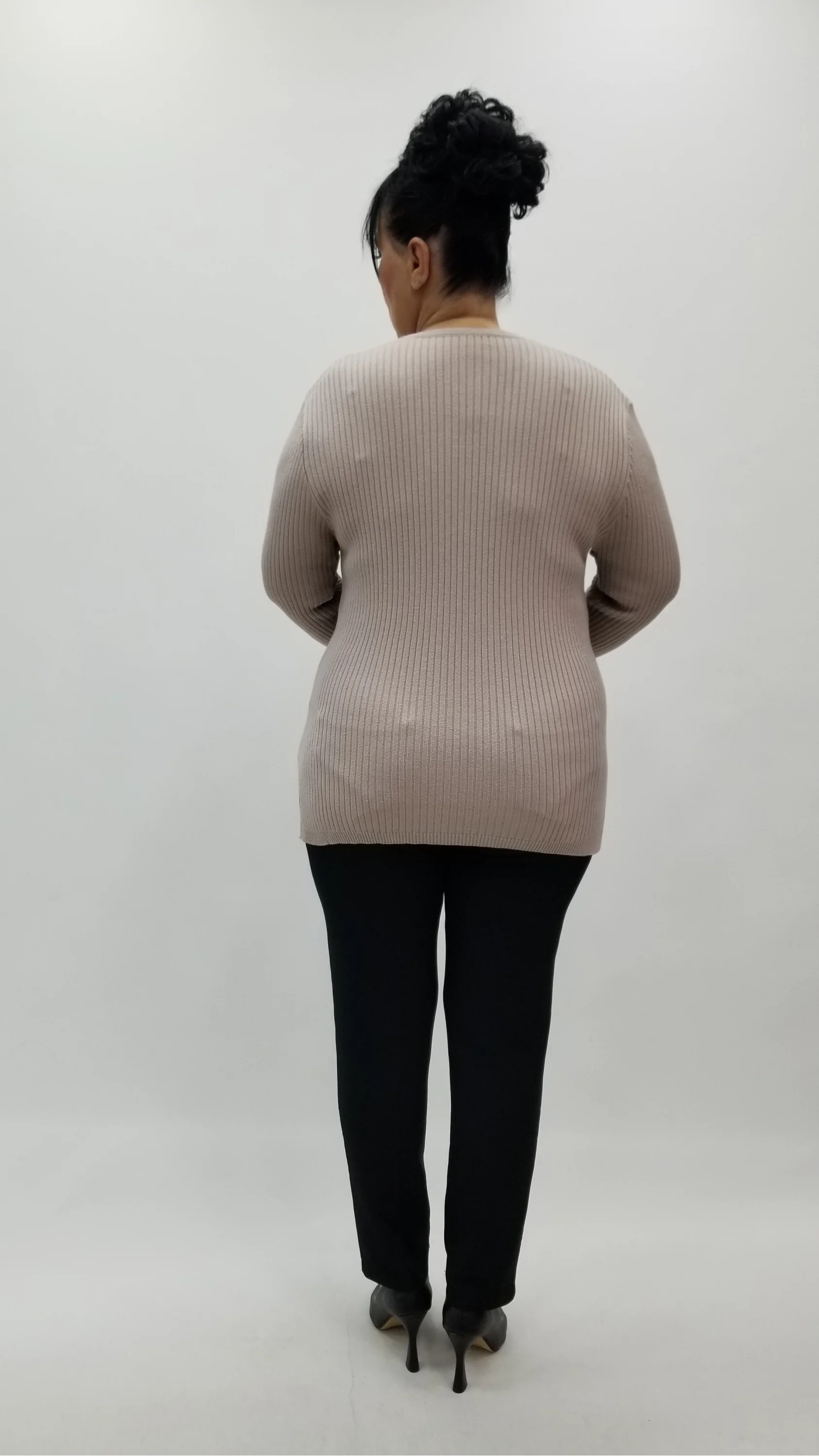 Miraggio Büyük Beden Triko 98326 BEJ