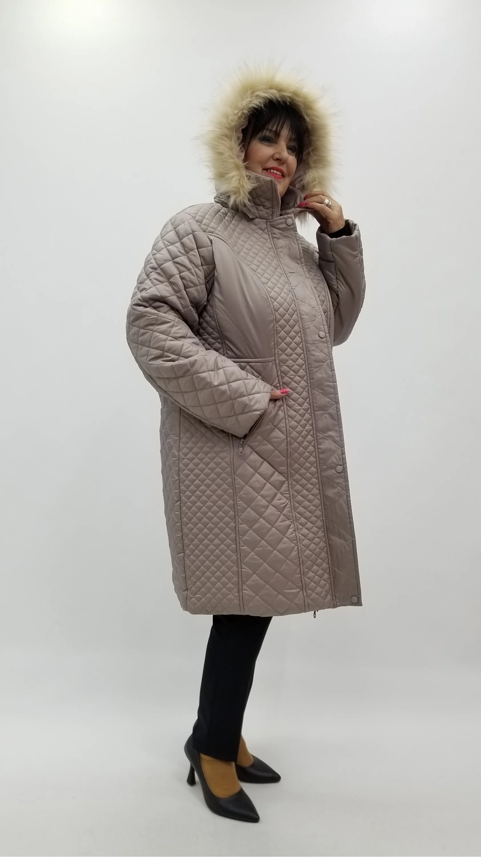 Miraggio Büyük Beden Kaban 4381 TAŞ