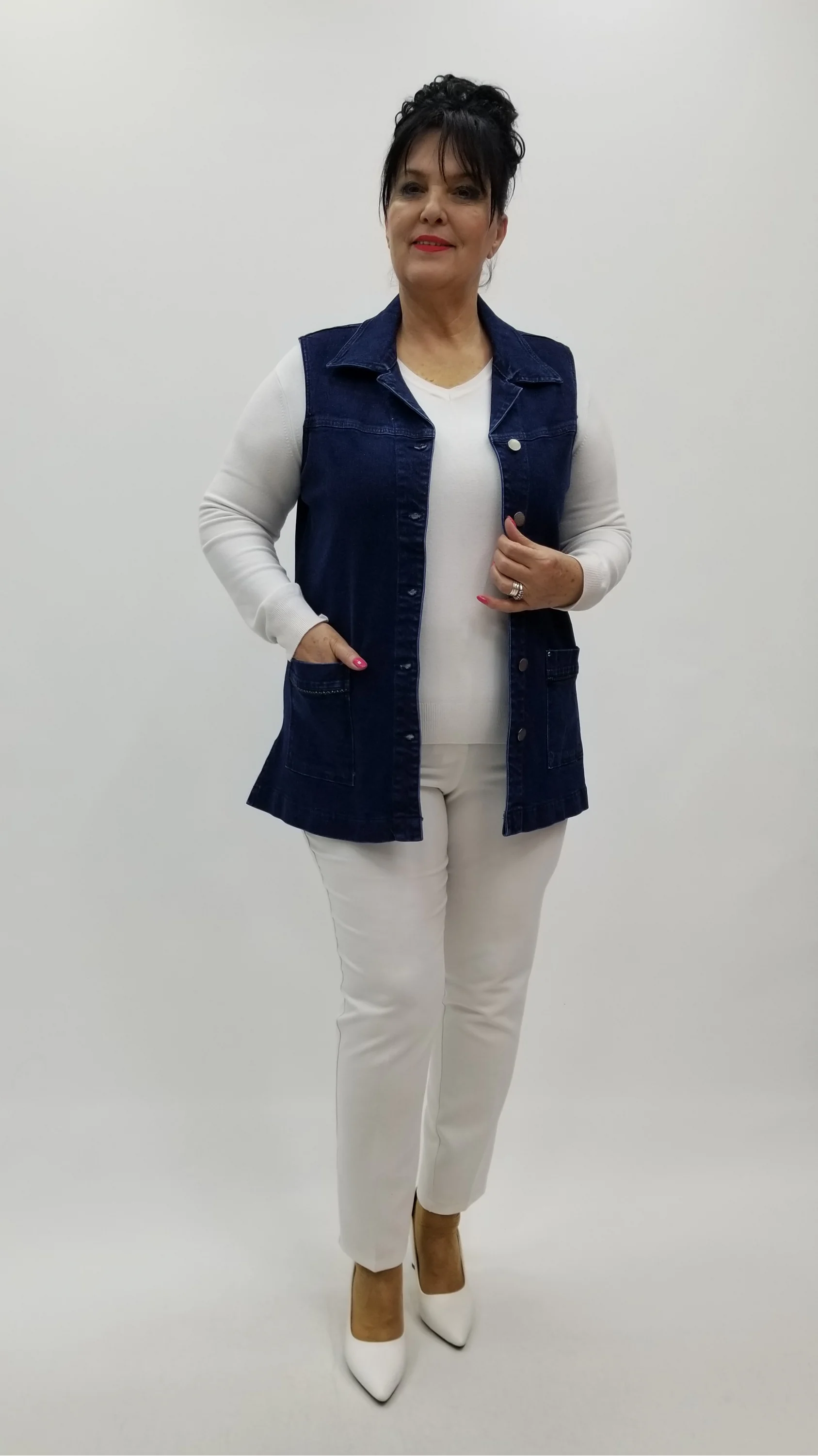 Miraggio Büyük Beden Yelek 4248 KOT LACİ