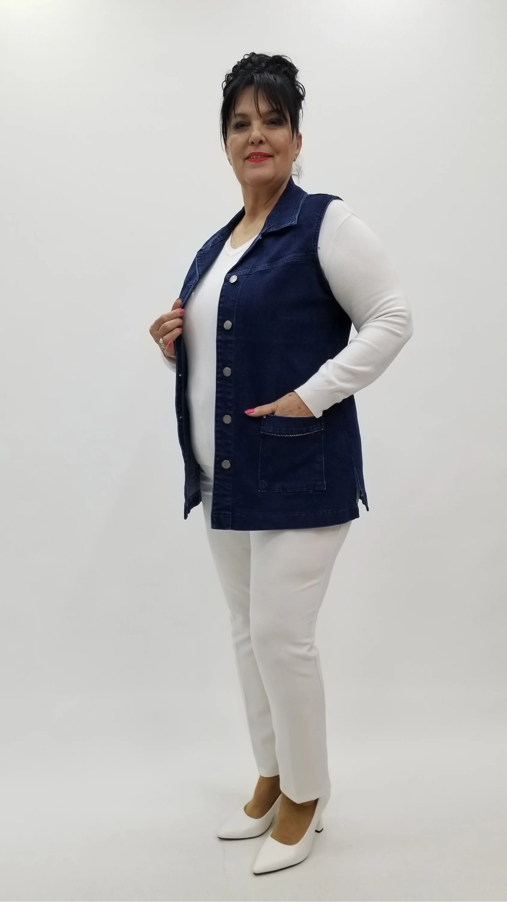 Miraggio Büyük Beden Yelek 4248 KOT LACİ