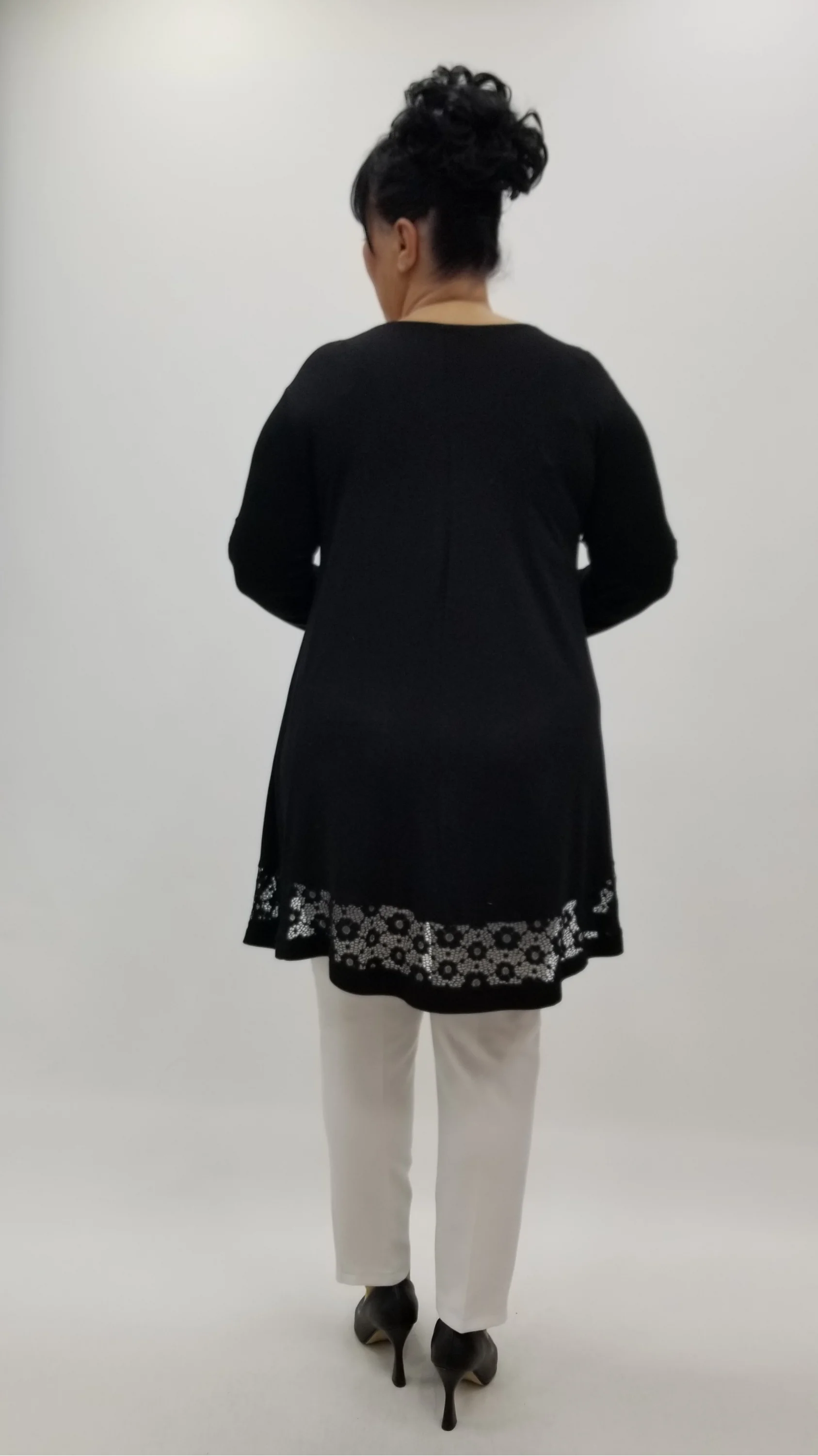 Miraggio Büyük Beden Tunik 4294 SİYAH