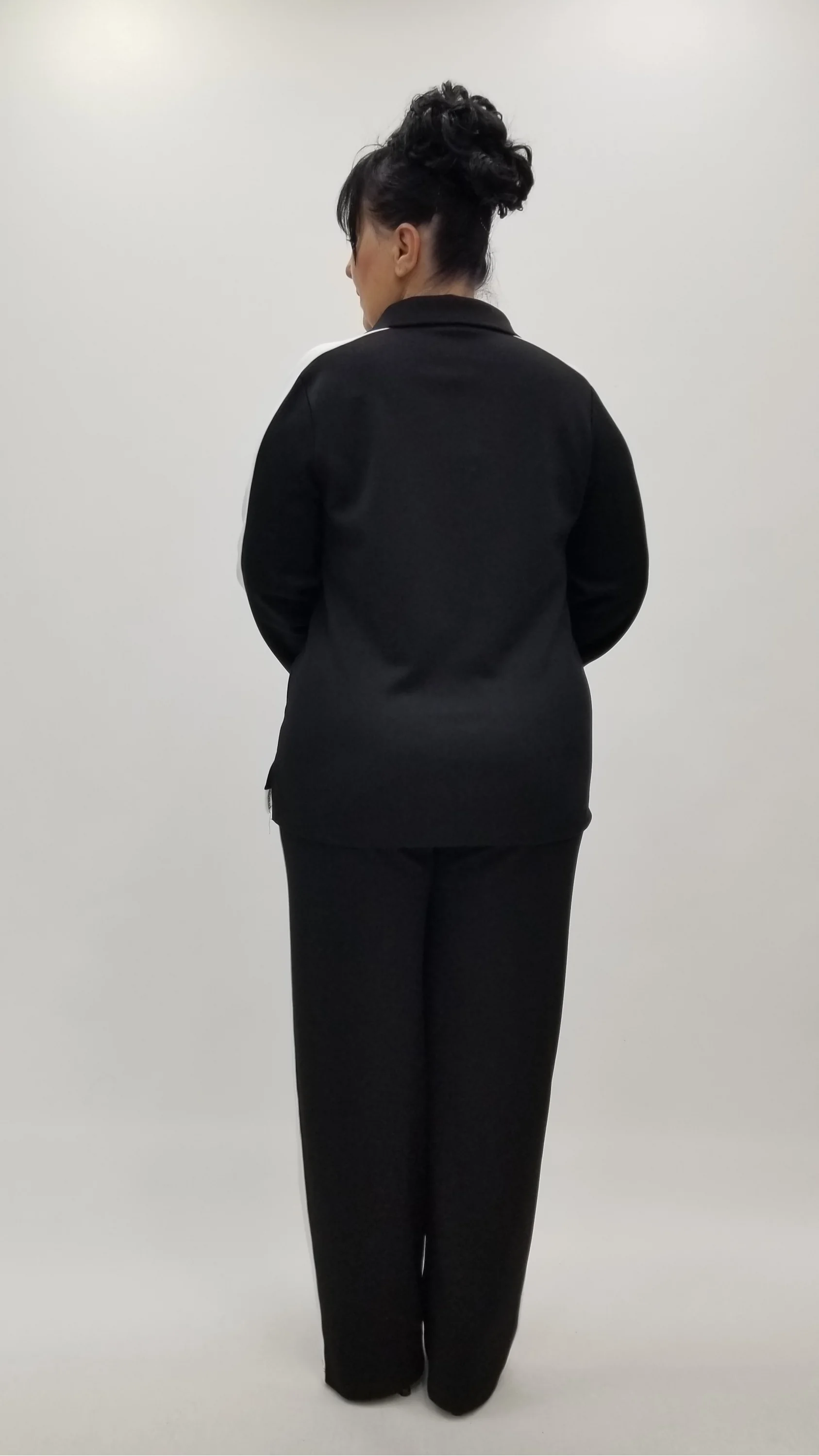 Miraggio Büyük Beden Takım 4359 SİYAH/BEYAZ