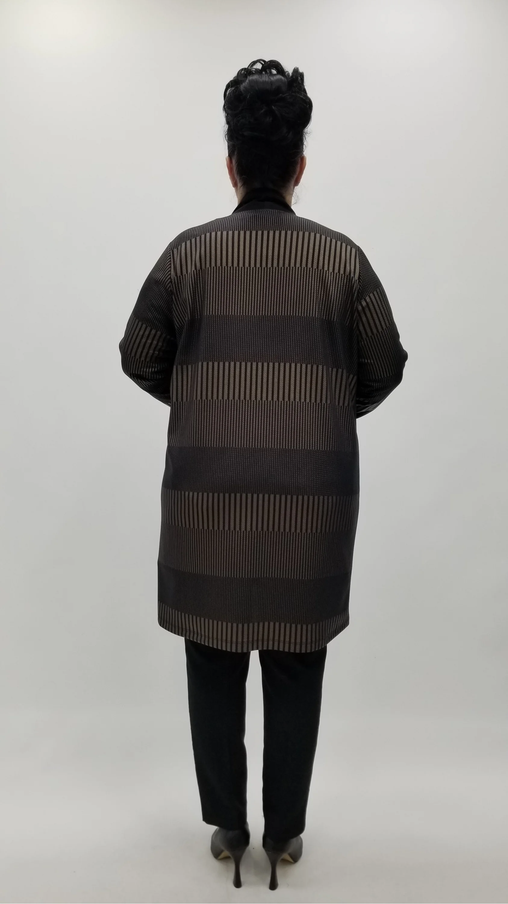 Miraggio Büyük Beden Takım 4365 SİYAH/KAHVE