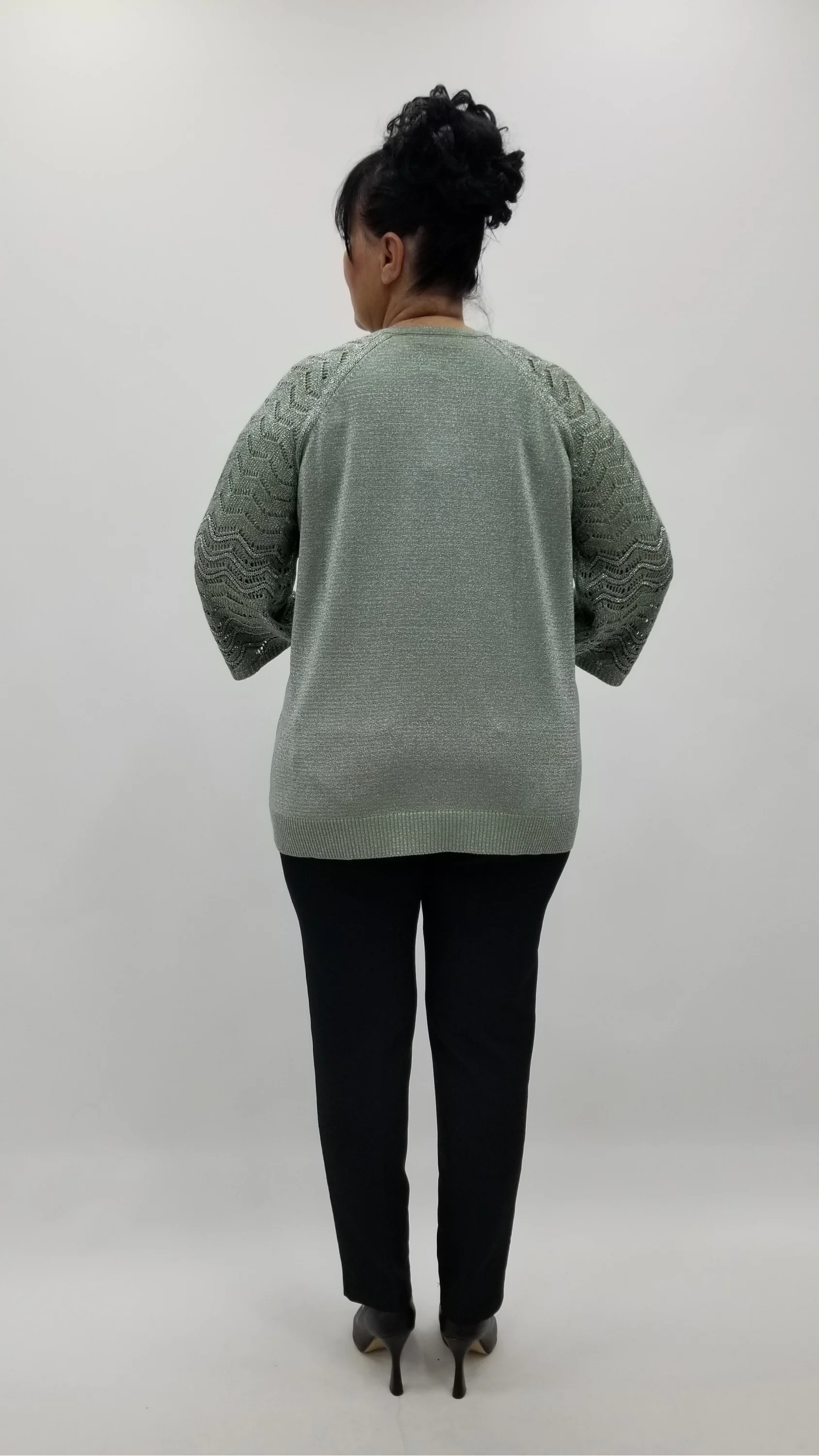 Miraggio Büyük Beden Bluz 4389 YEŞİL