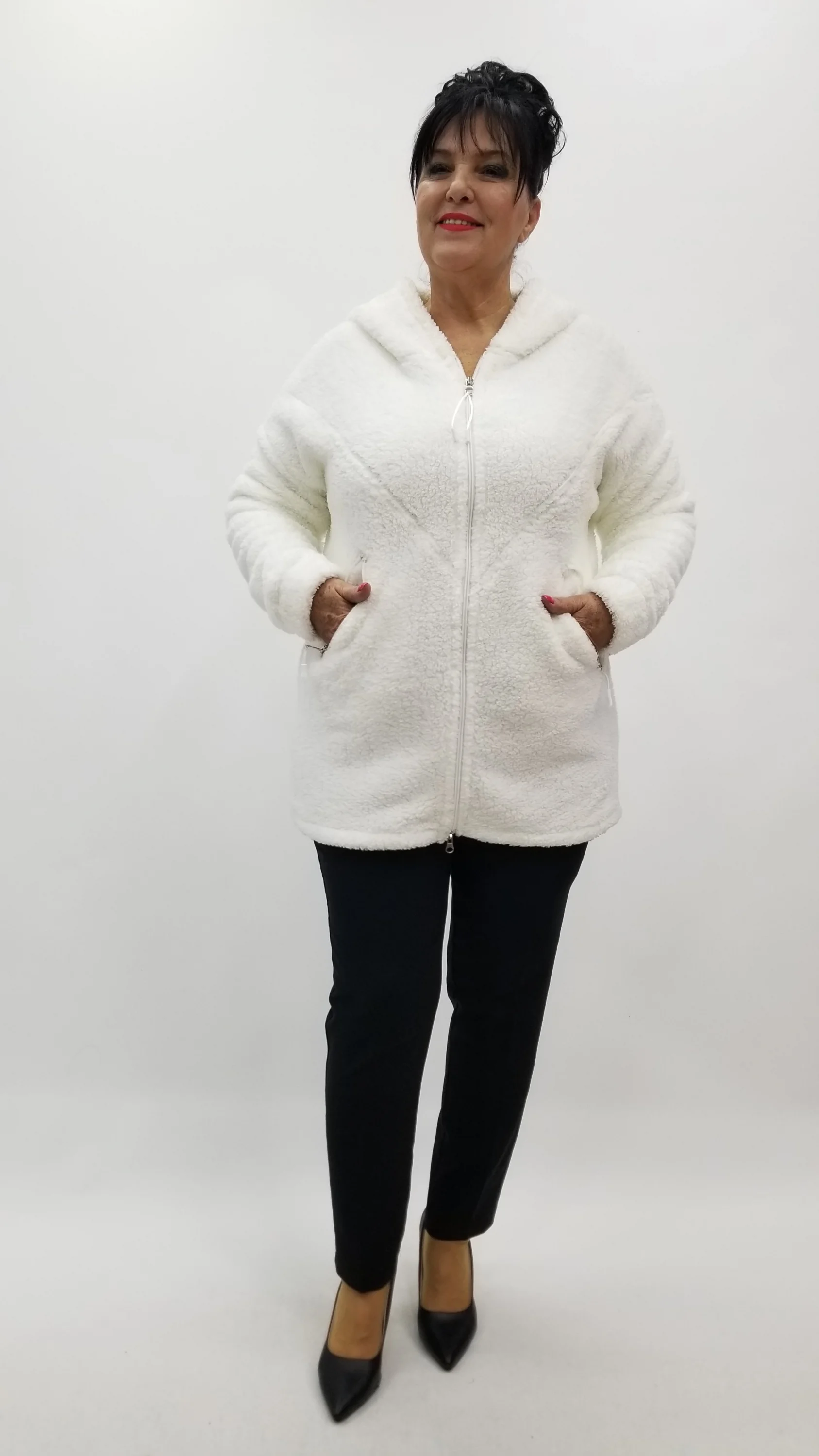 Miraggio Büyük Beden Ceket 4373 EKRU