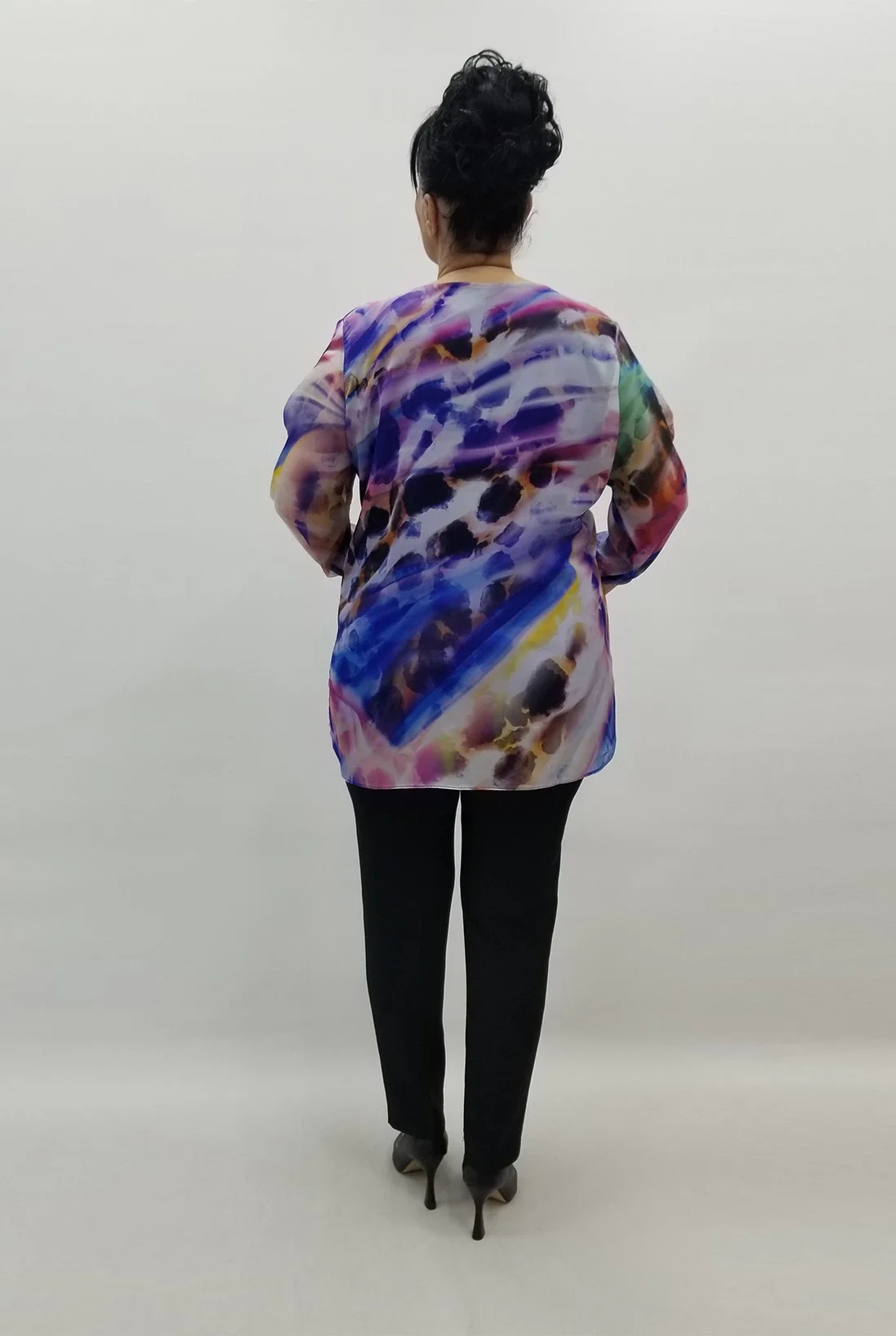 Miraggio Büyük Beden Abiye Bluz 99494 PUDRA