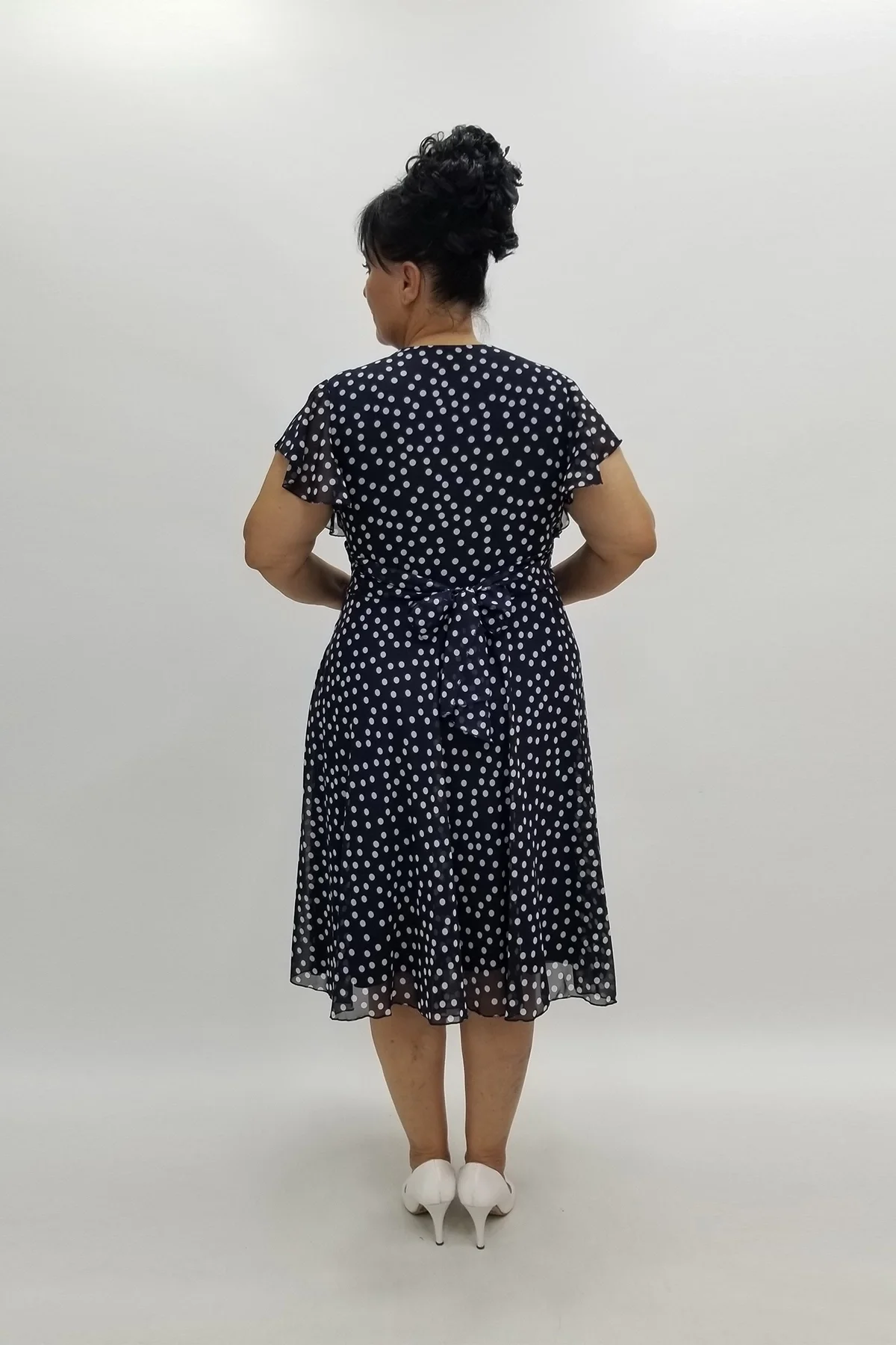 Miraggio Büyük Beden Abiye Elbise 94466 LACİVERT