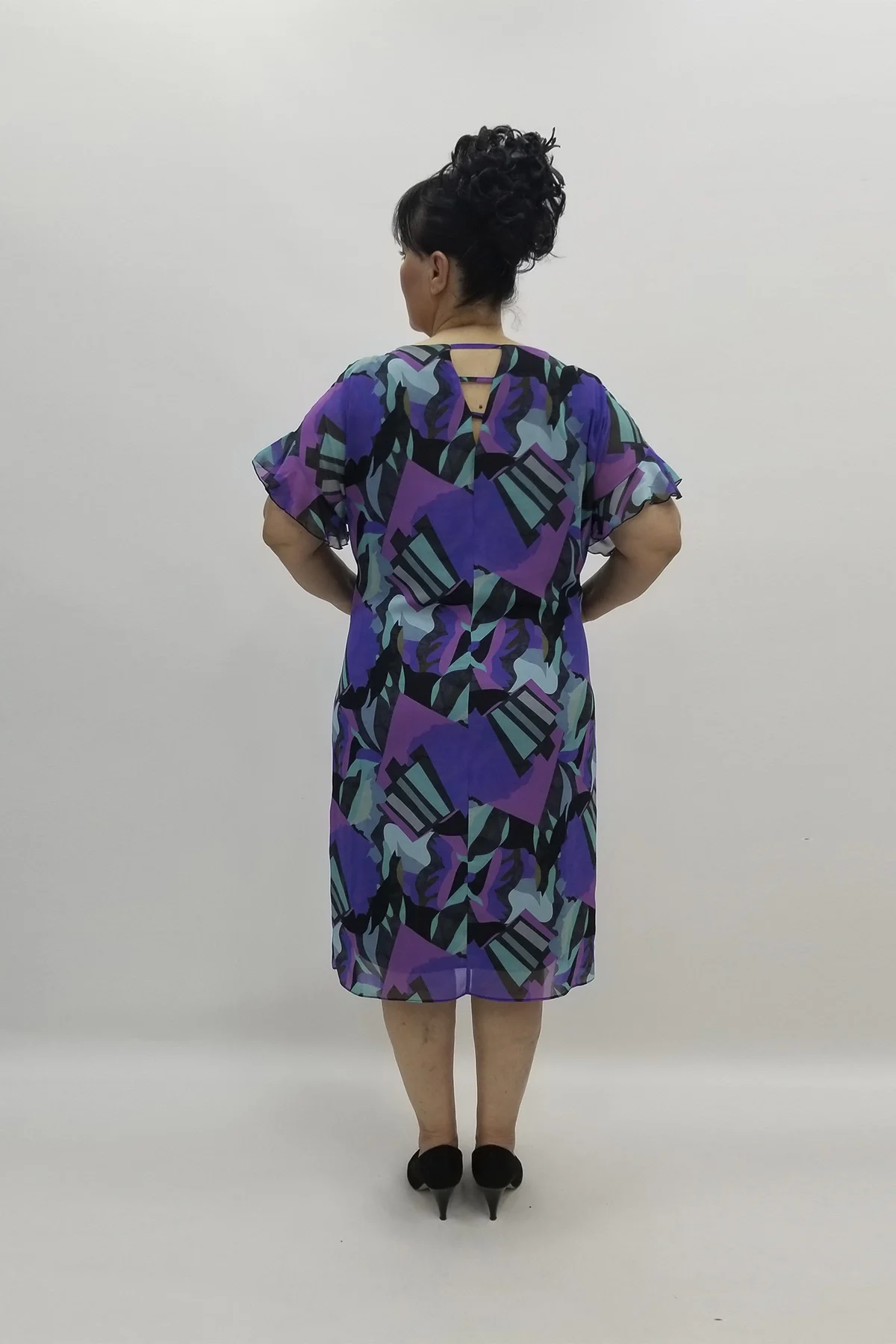 Miraggio Büyük Beden Abiye Elbise 97710 MOR