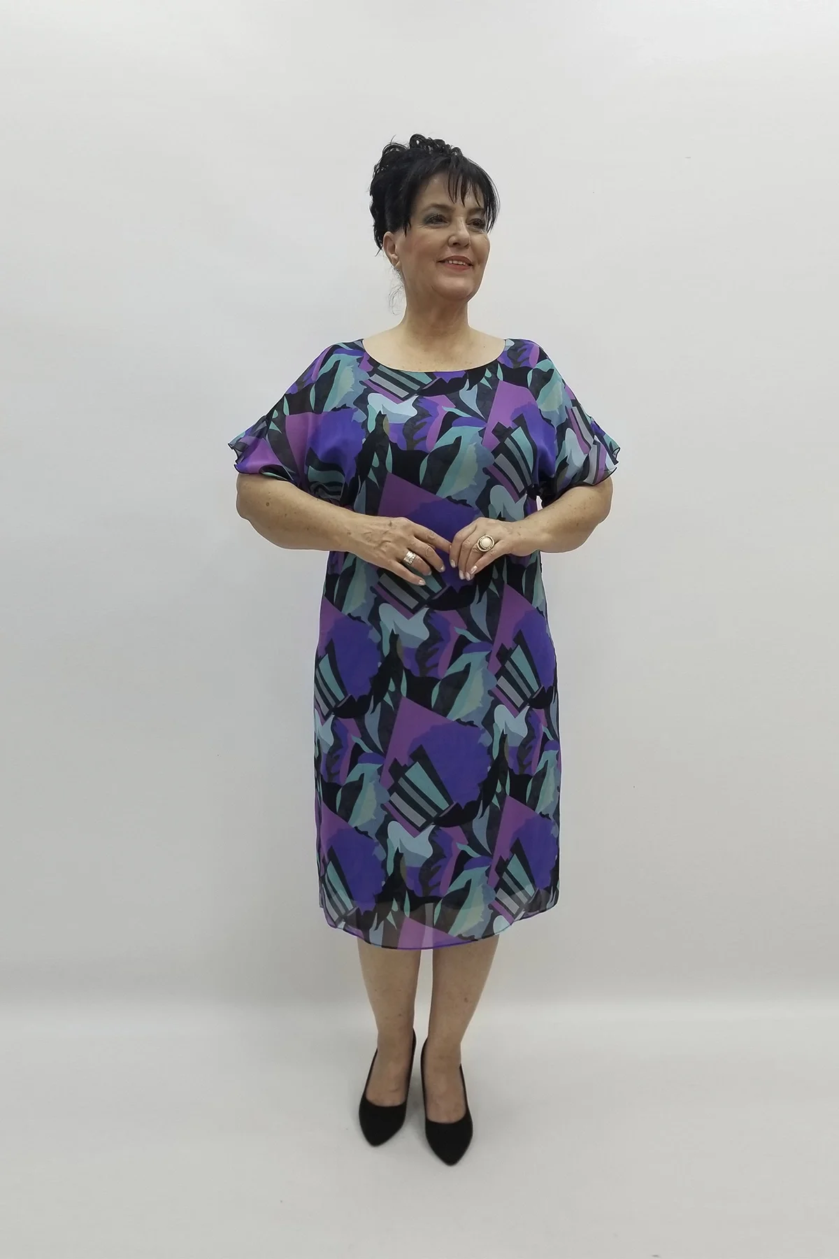 Miraggio Büyük Beden Abiye Elbise 97710 MOR