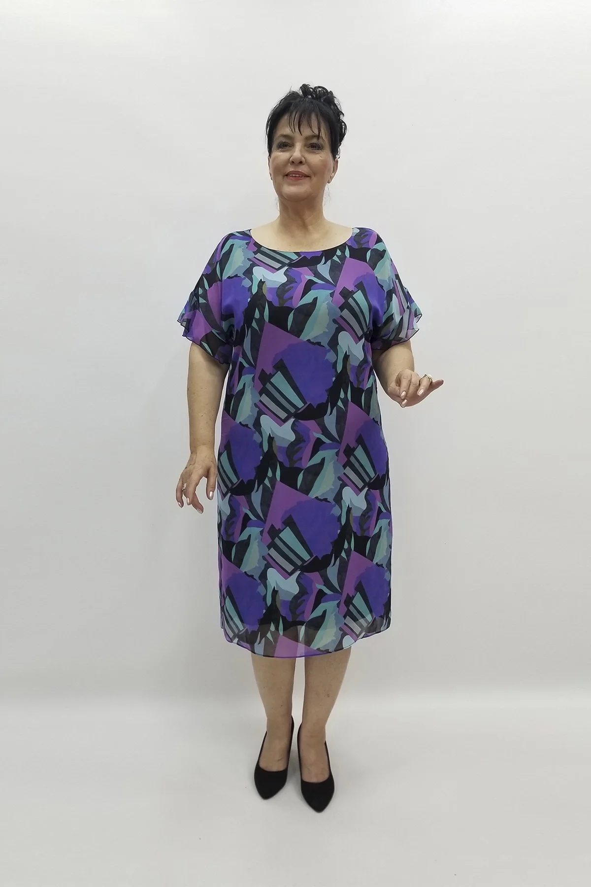 Miraggio Büyük Beden Abiye Elbise 97710 MOR