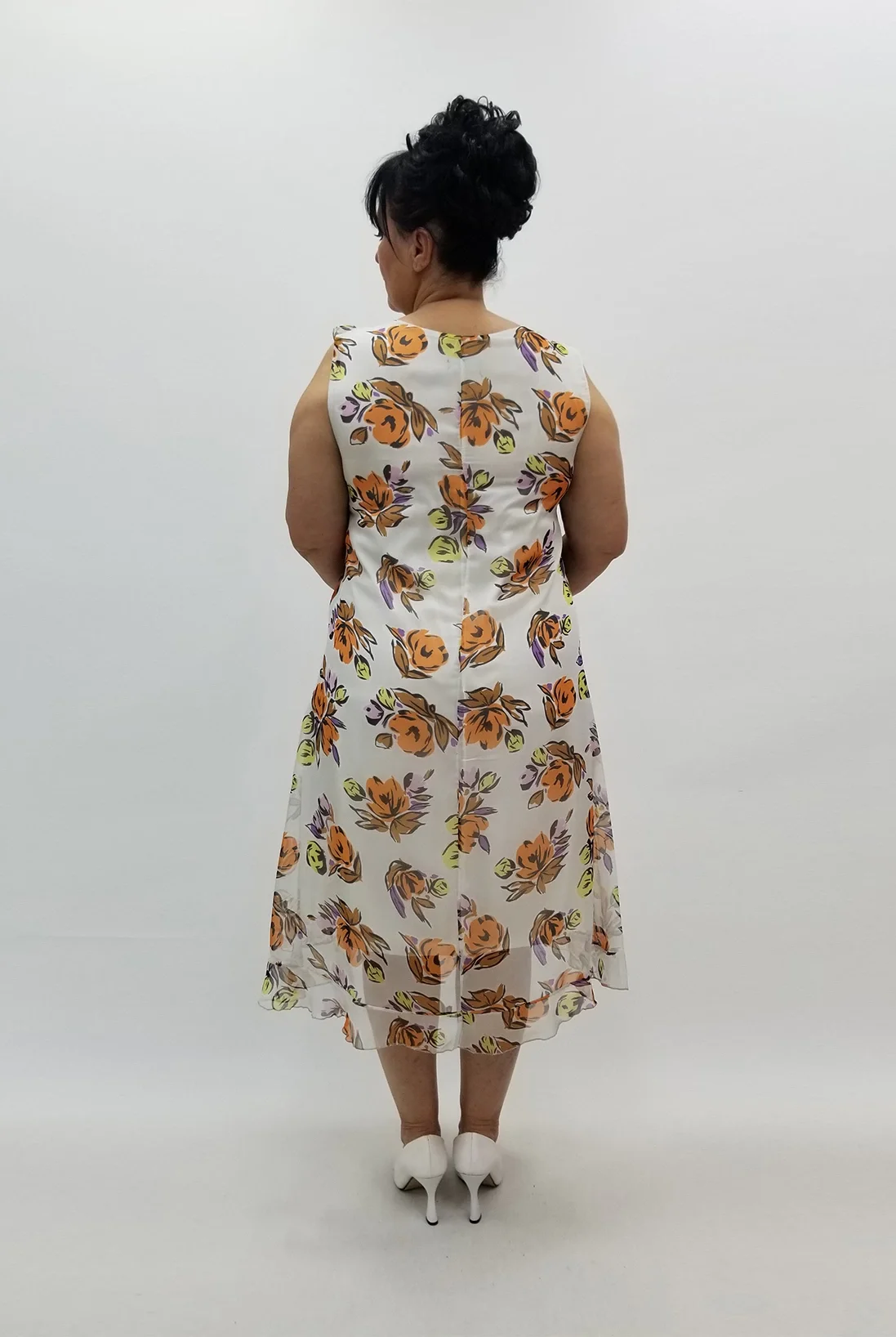 Miraggio Büyük Beden Abiye Elbise 98507 EKRU