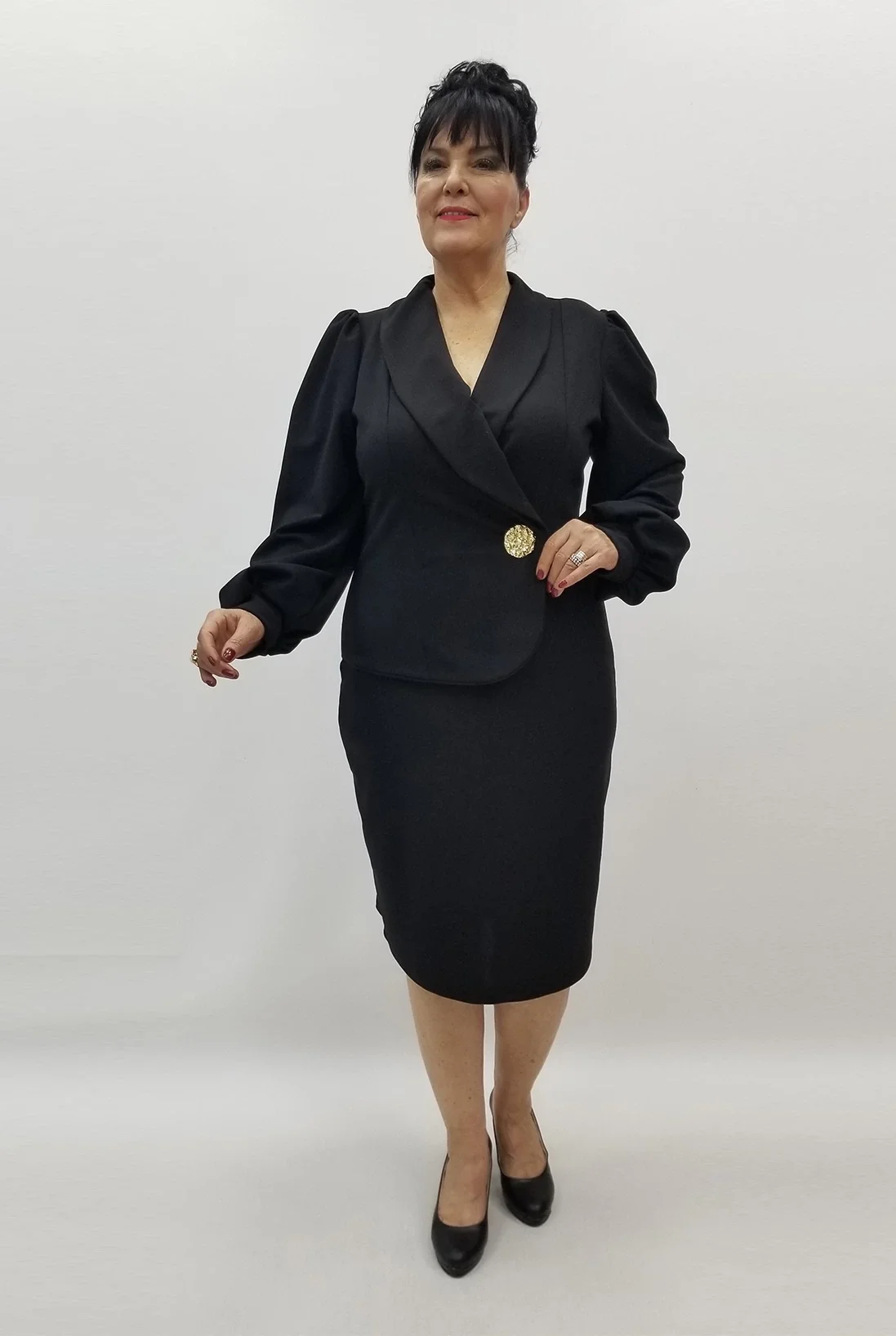 Miraggio Büyük Beden Abiye Elbise 99366 SİYAH