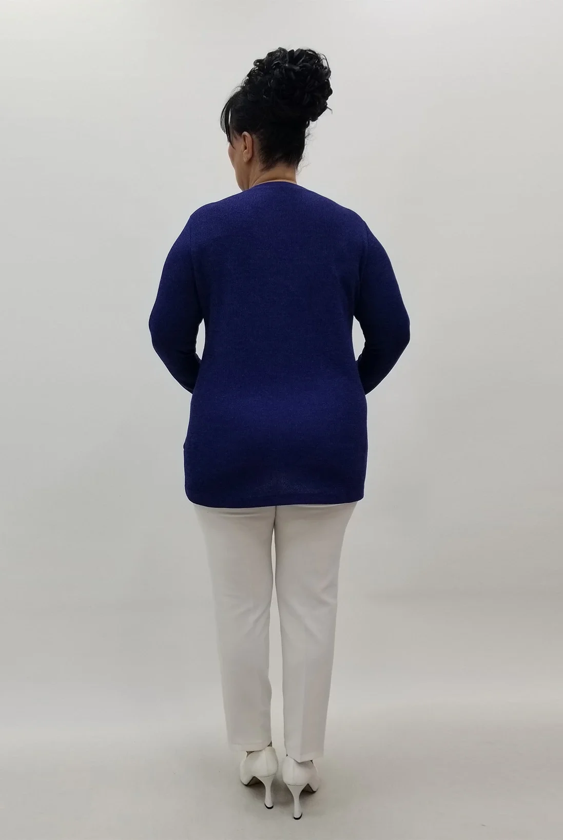 Miraggio Büyük Beden Bluz 4171 LACİVERT