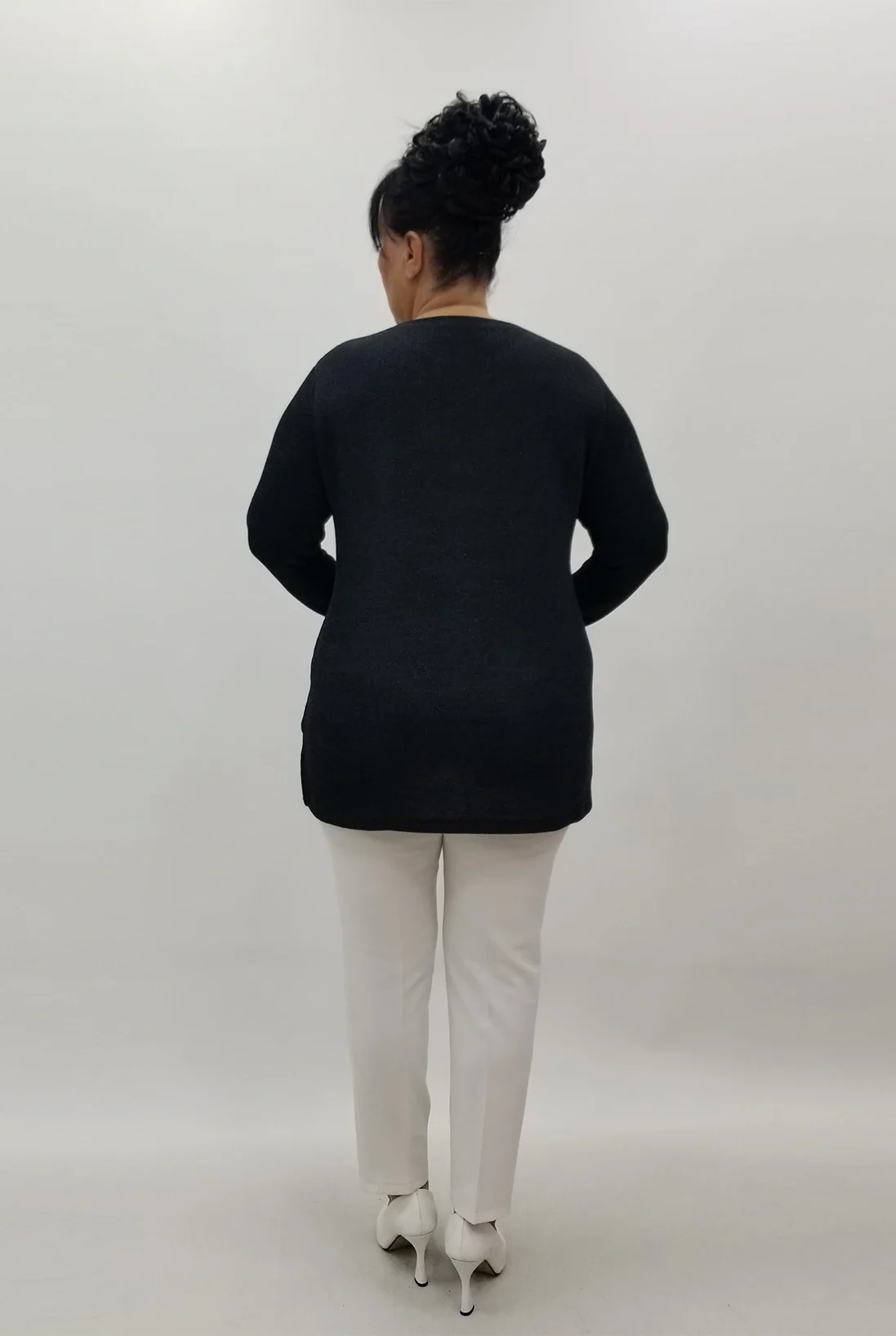 Miraggio Büyük Beden Bluz 4176 SİYAH