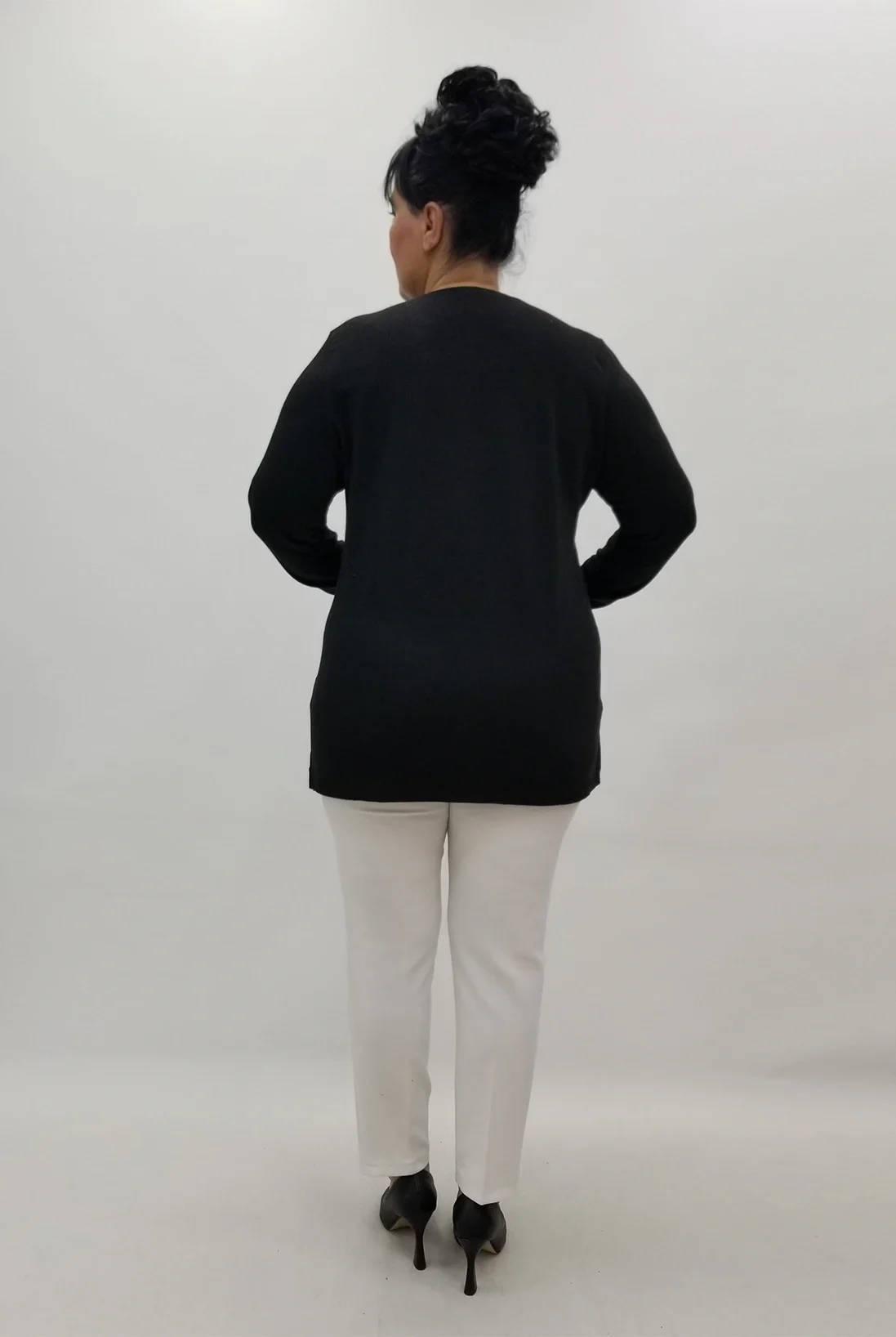 Miraggio Büyük Beden Bluz 4182 SİYAH