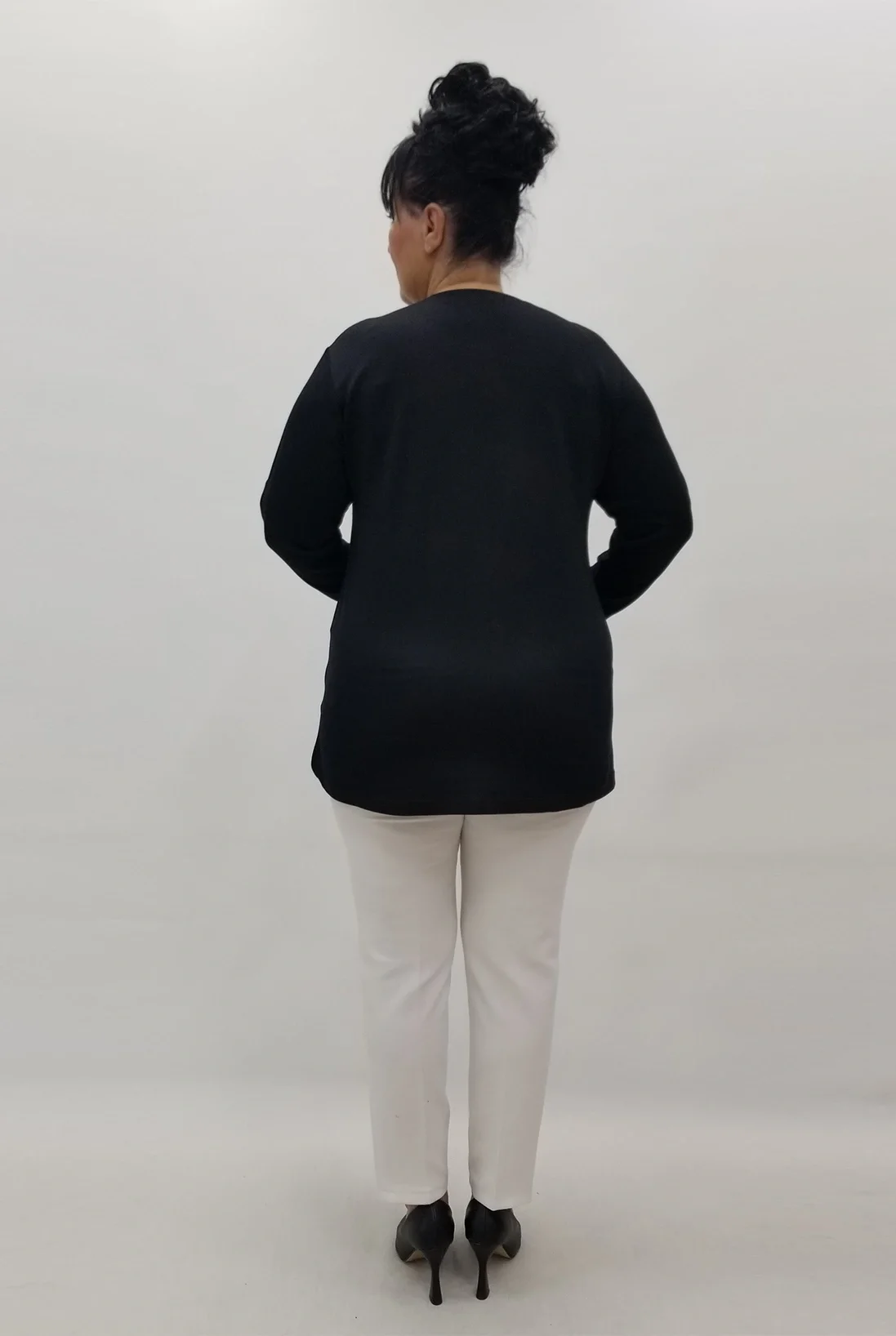 Miraggio Büyük Beden Bluz 4187 SİYAH