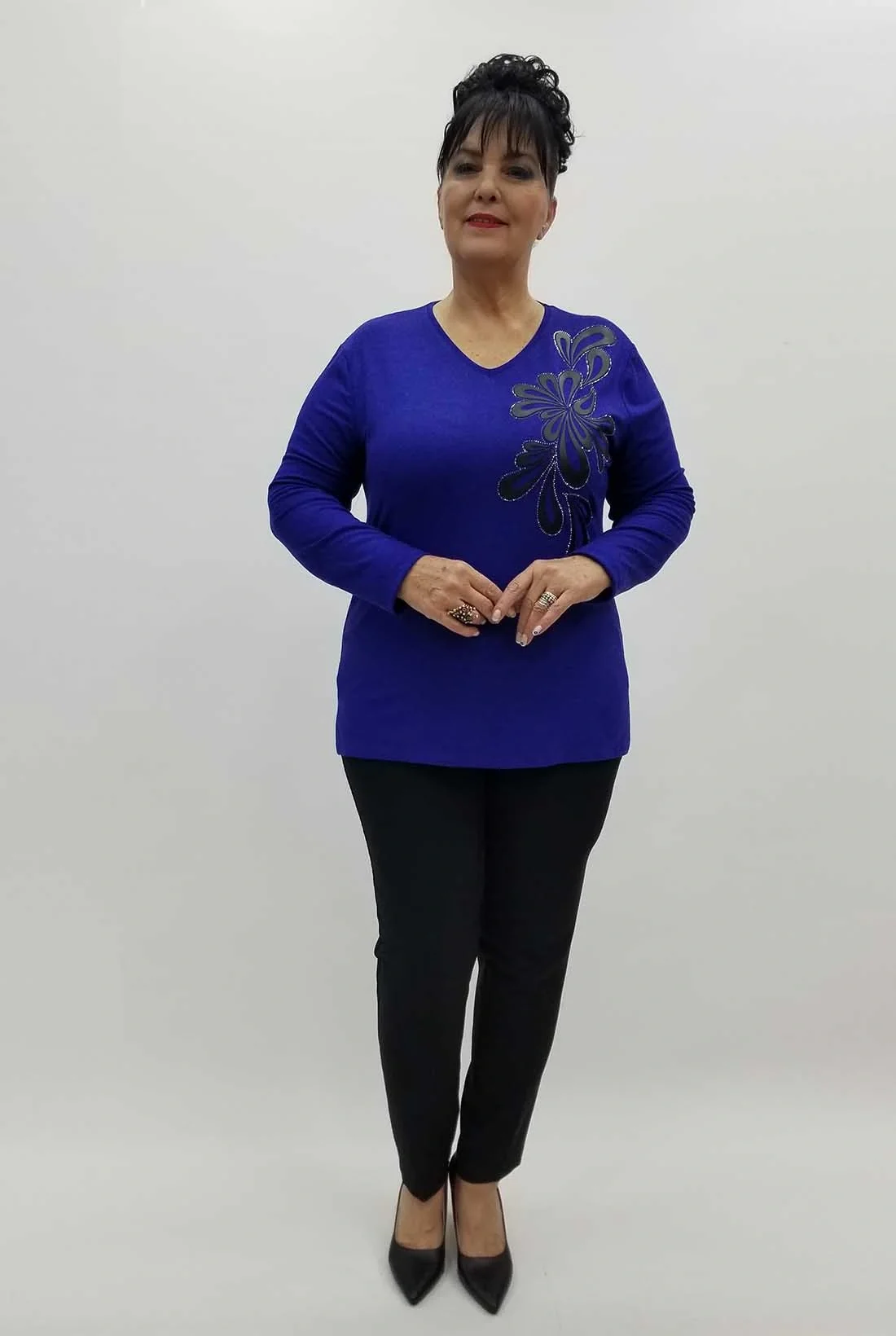 Miraggio Büyük Beden Bluz 4225 SAKS