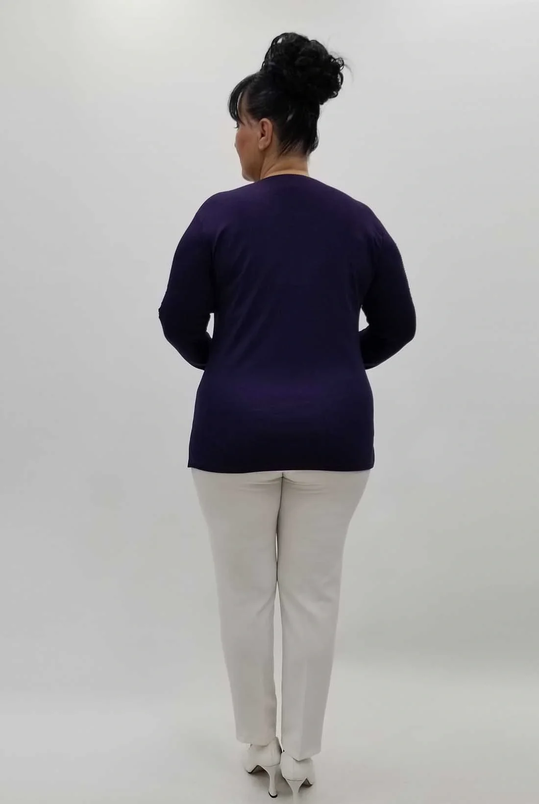 Miraggio Büyük Beden Bluz 4232 MOR