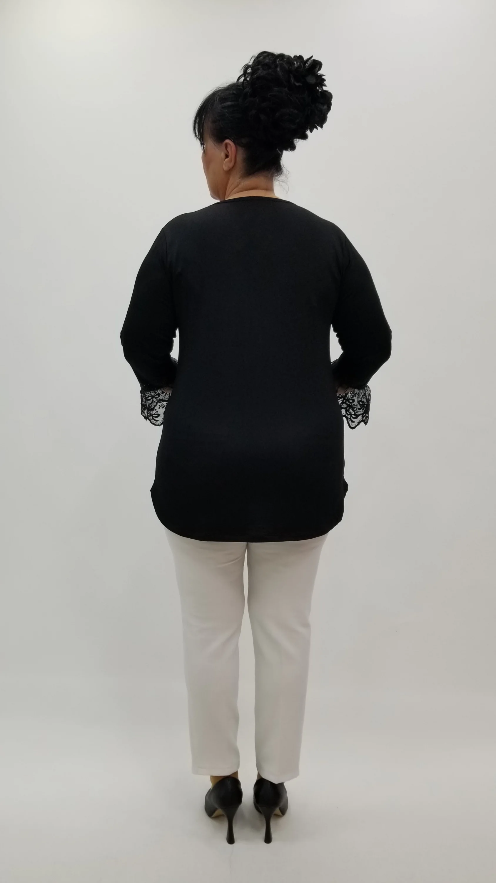 Miraggio Büyük Beden Bluz 4268 SİYAH