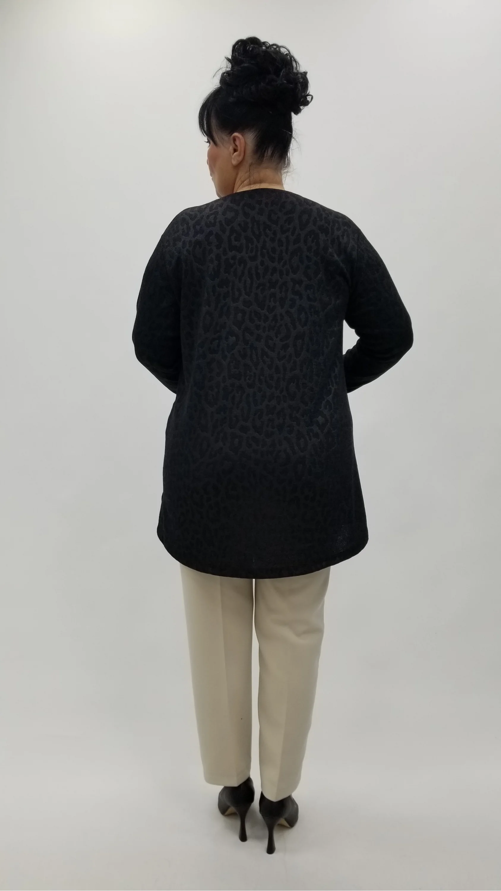 Miraggio Büyük Beden Bluz 4307 SİYAH