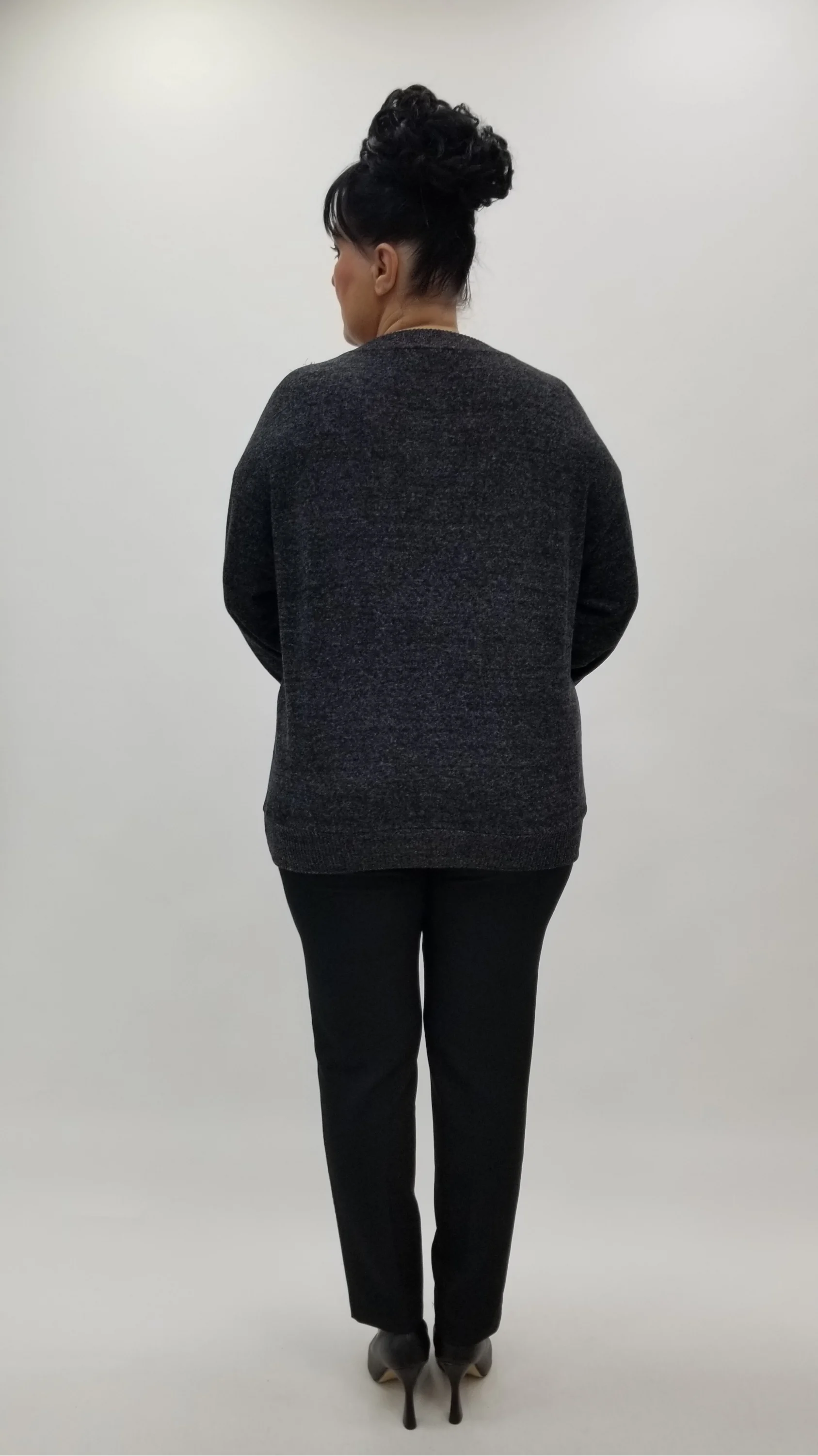 Miraggio Büyük Beden Bluz 4360 SİYAH