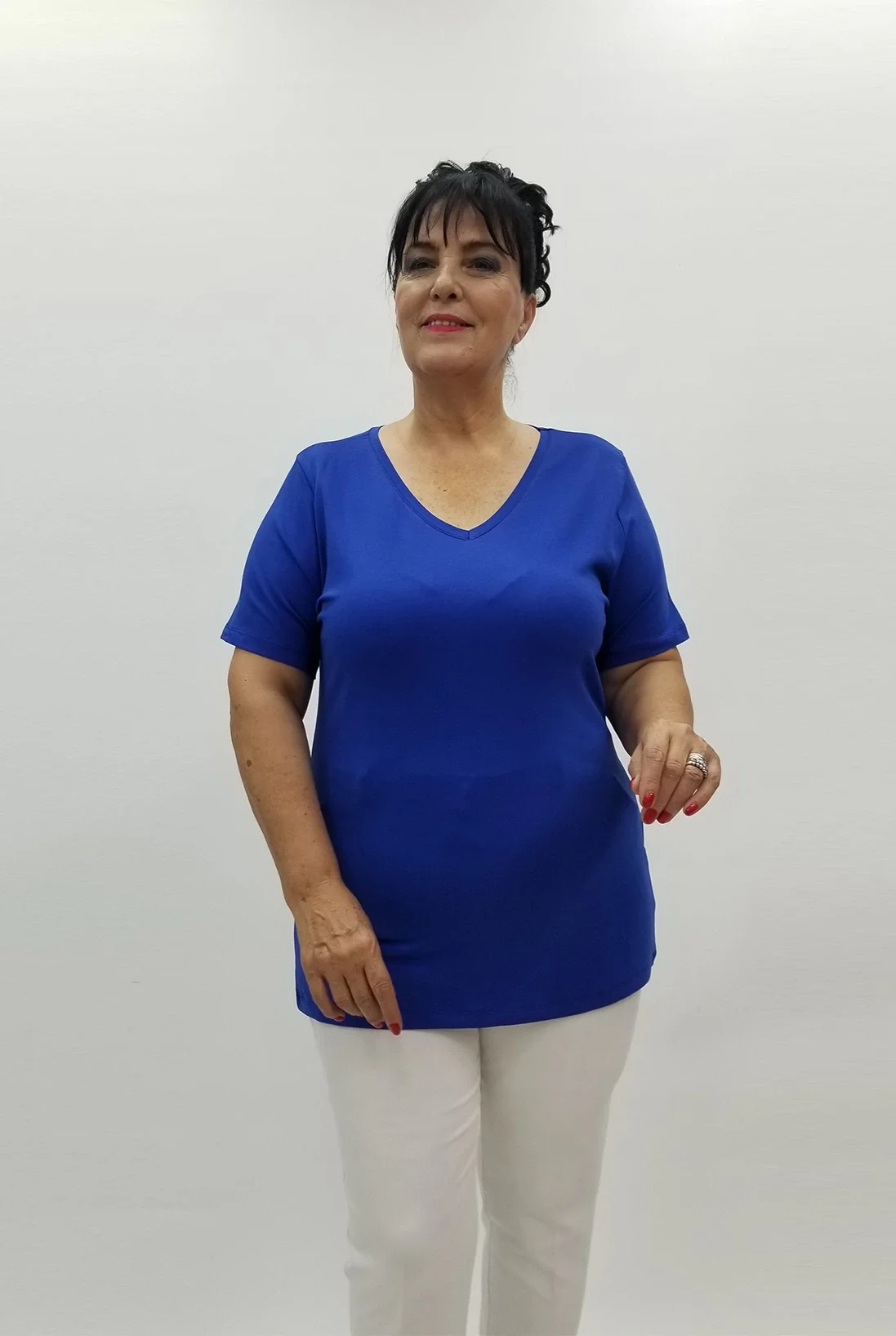 Miraggio Büyük Beden Bluz 98401 SAKS