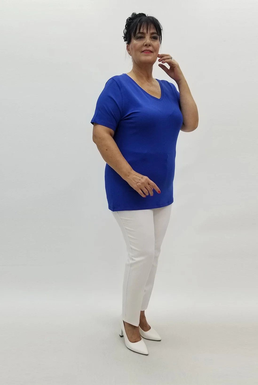 Miraggio Büyük Beden Bluz 98401 SAKS