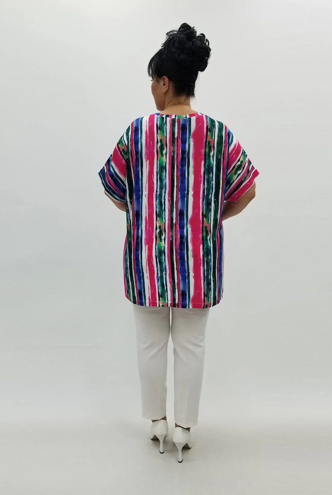 Miraggio Büyük Beden Bluz 98830 FUŞYA