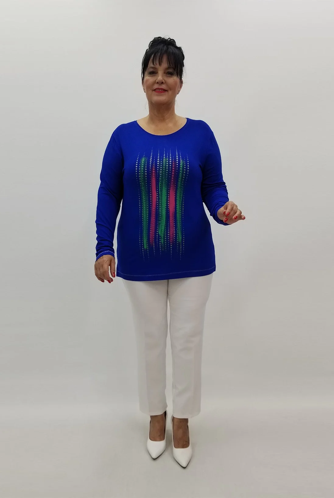 Miraggio Büyük Beden Bluz 98964 SAKS