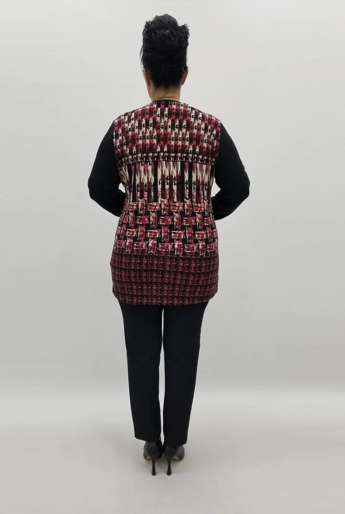 Miraggio Büyük Beden Bluz 99188 BORDO