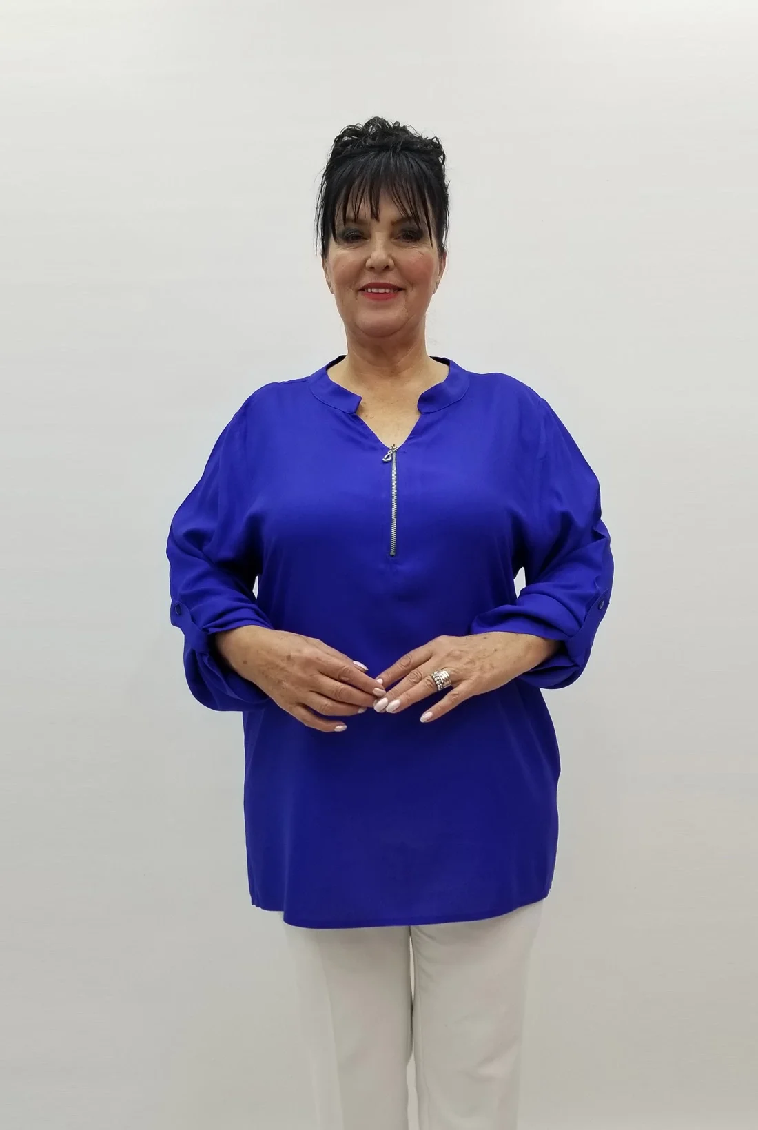 Miraggio Büyük Beden Bluz 99190 SAKS