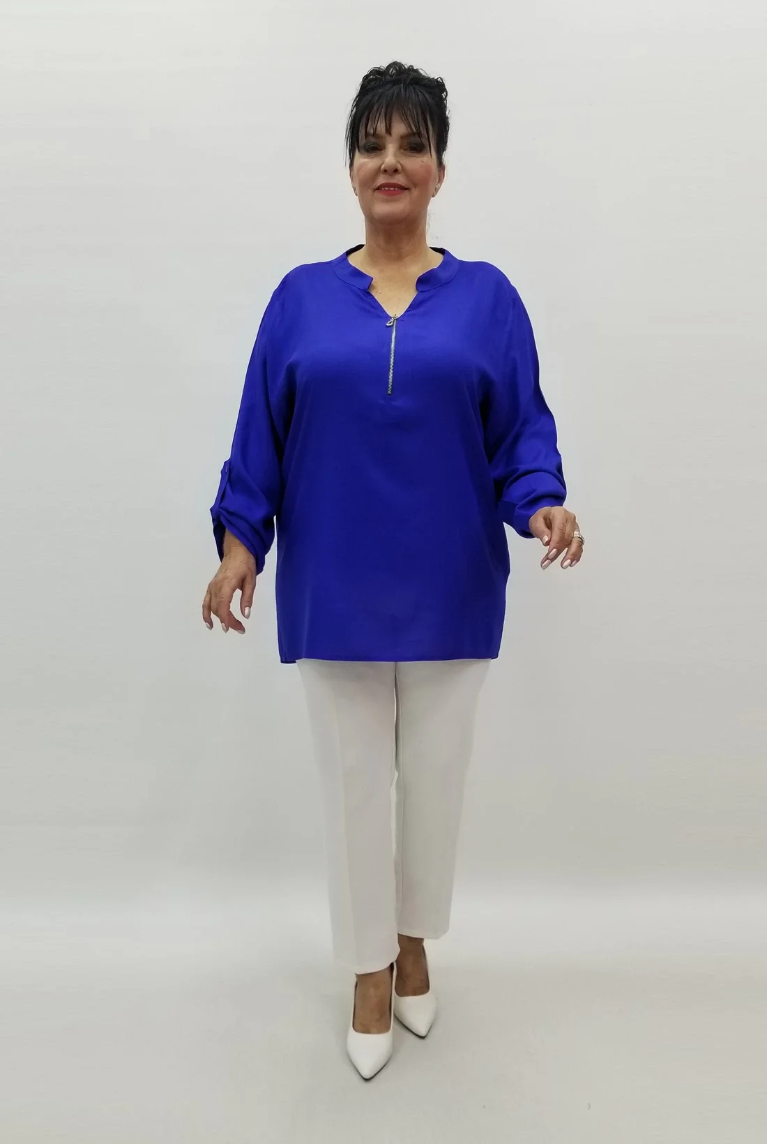 Miraggio Büyük Beden Bluz 99190 SAKS