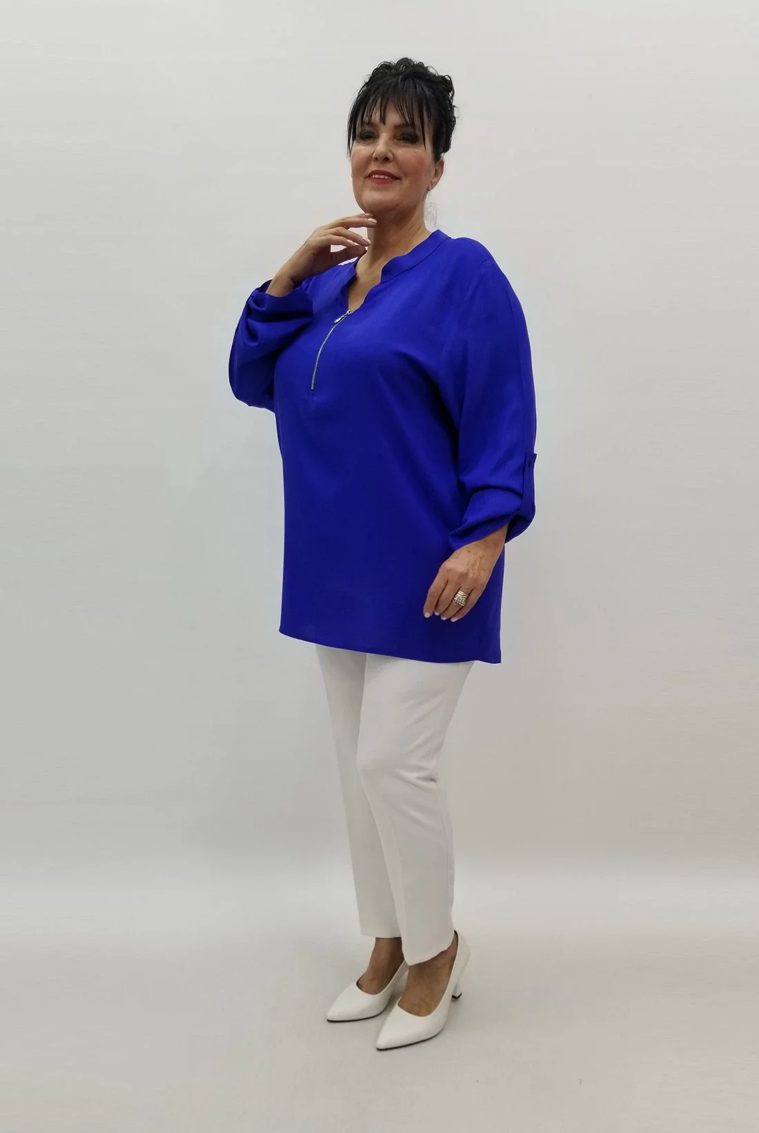 Miraggio Büyük Beden Bluz 99190 SAKS