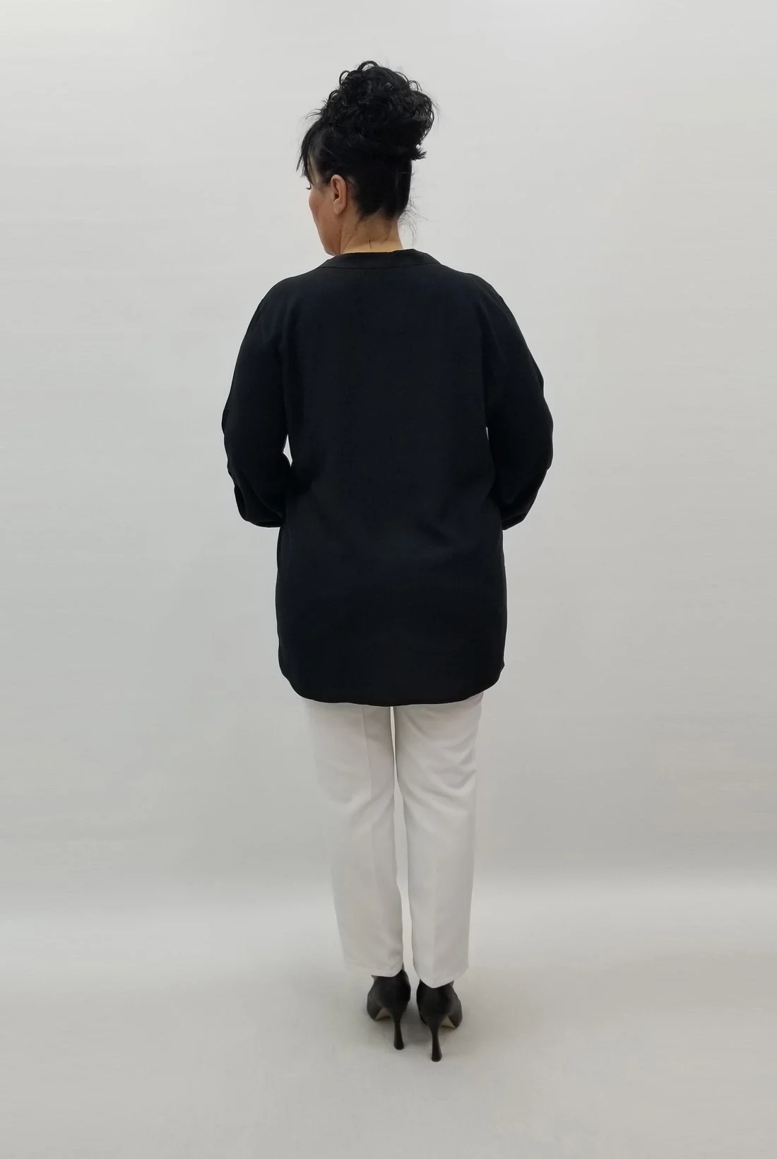 Miraggio Büyük Beden Bluz 99190 SİYAH