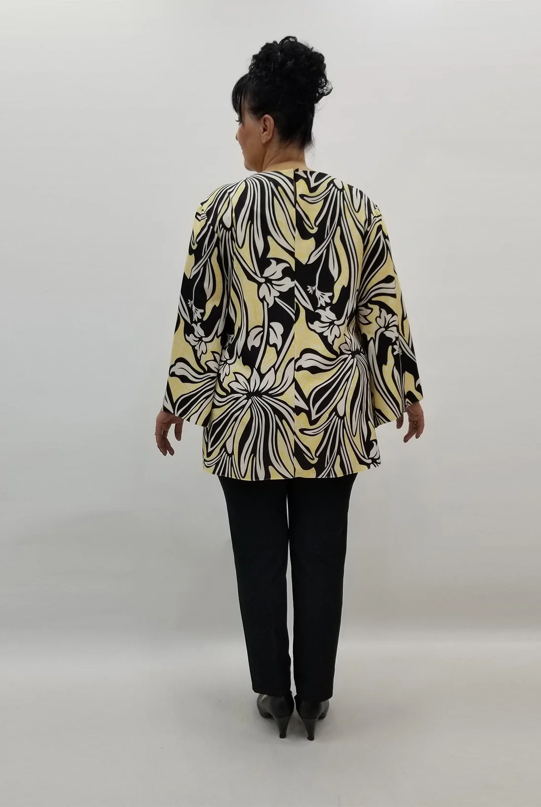 Miraggio Büyük Beden Bluz 99328 SİYAH